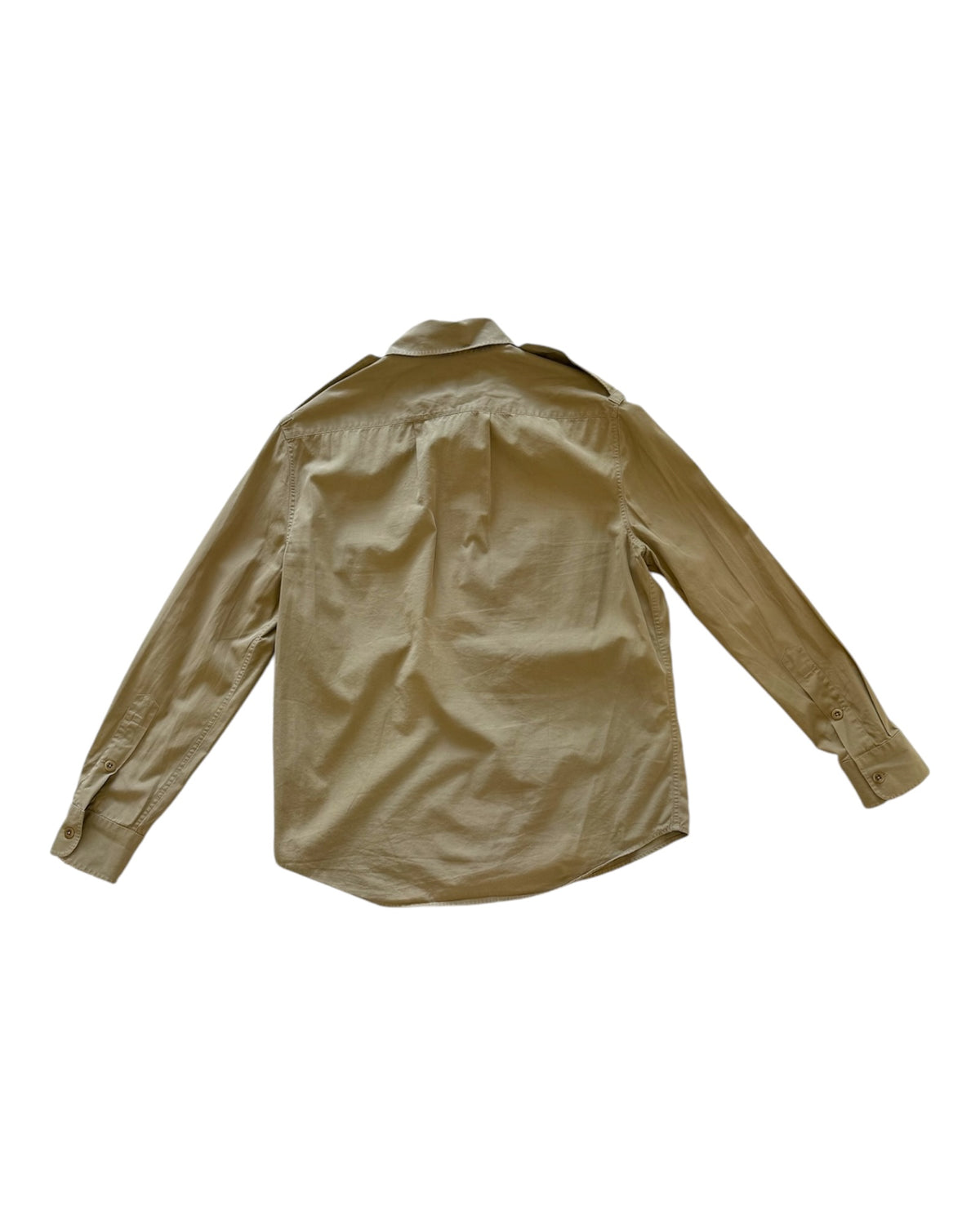 Vintage Ralph Lauren Purple Label Khaki Button Up Shirt