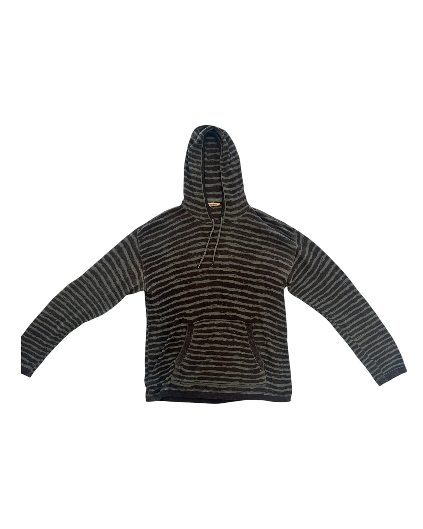 Pre-Loved John Varvatos Green Stripe Hoodie