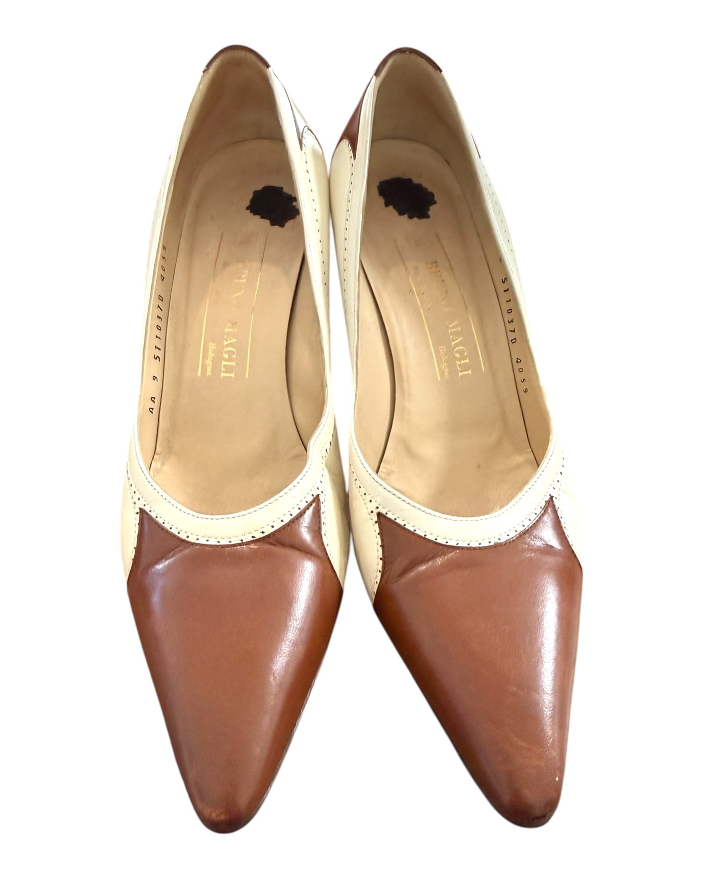 Vintage Bruno Magli Brown Heels
