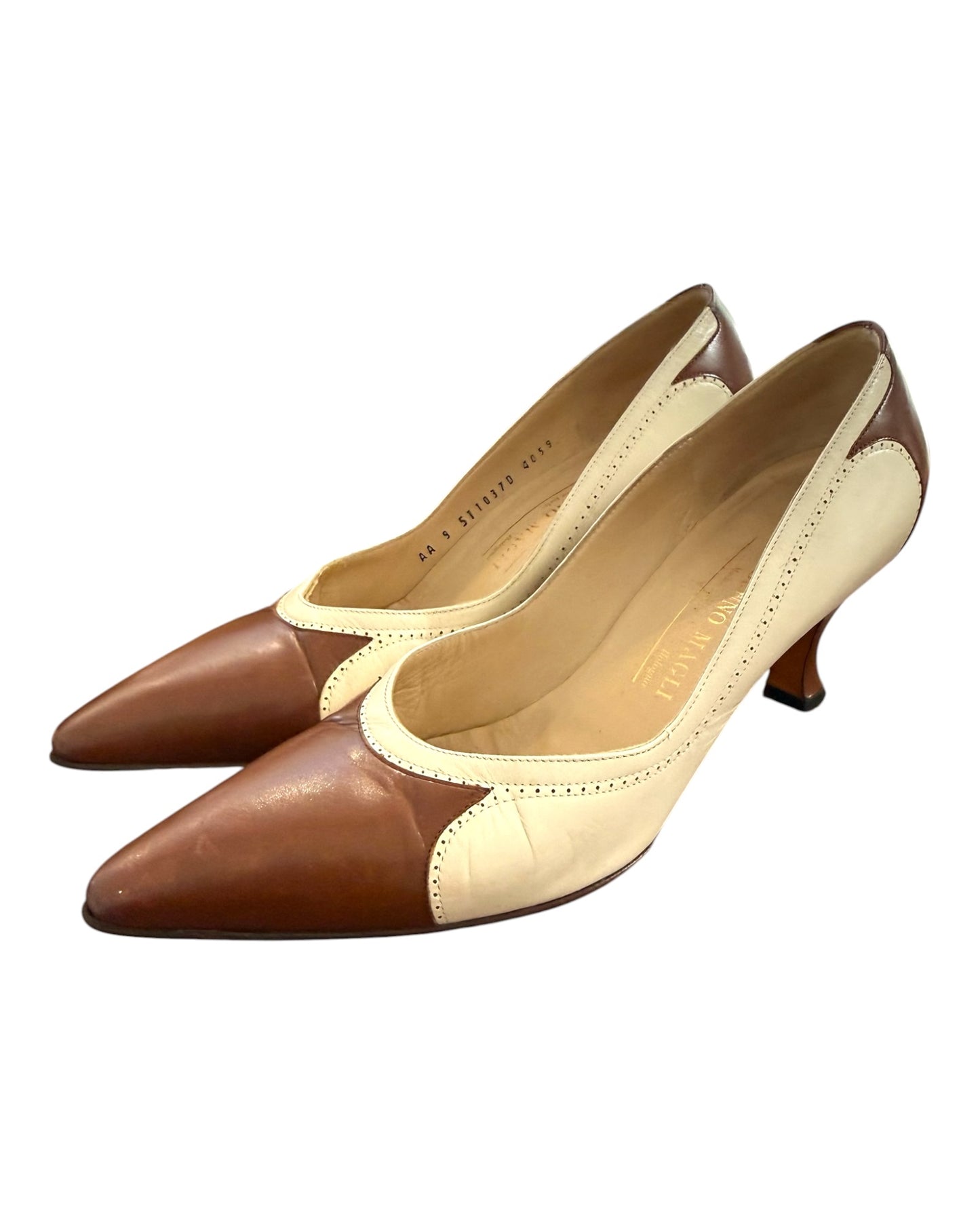 Vintage Bruno Magli Brown Heels