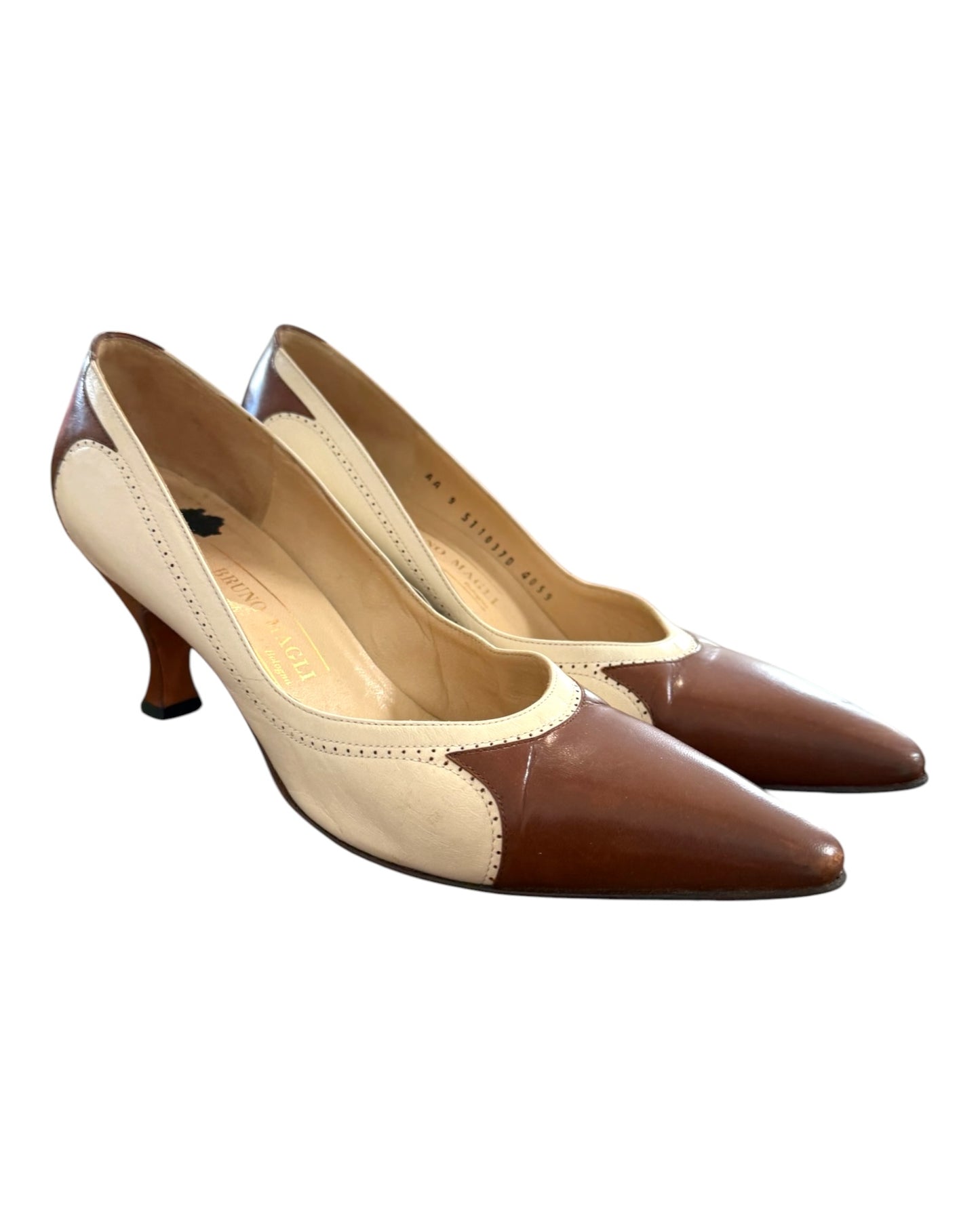 Vintage Bruno Magli Brown Heels