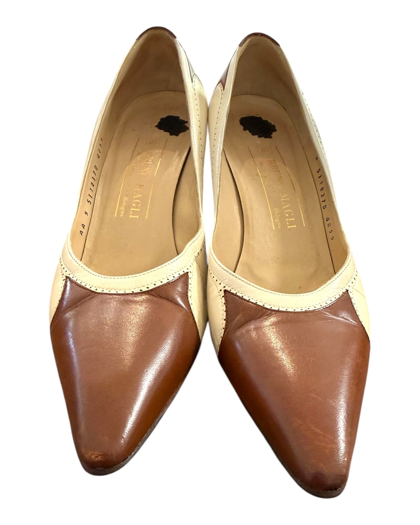 Vintage Bruno Magli Brown Heels