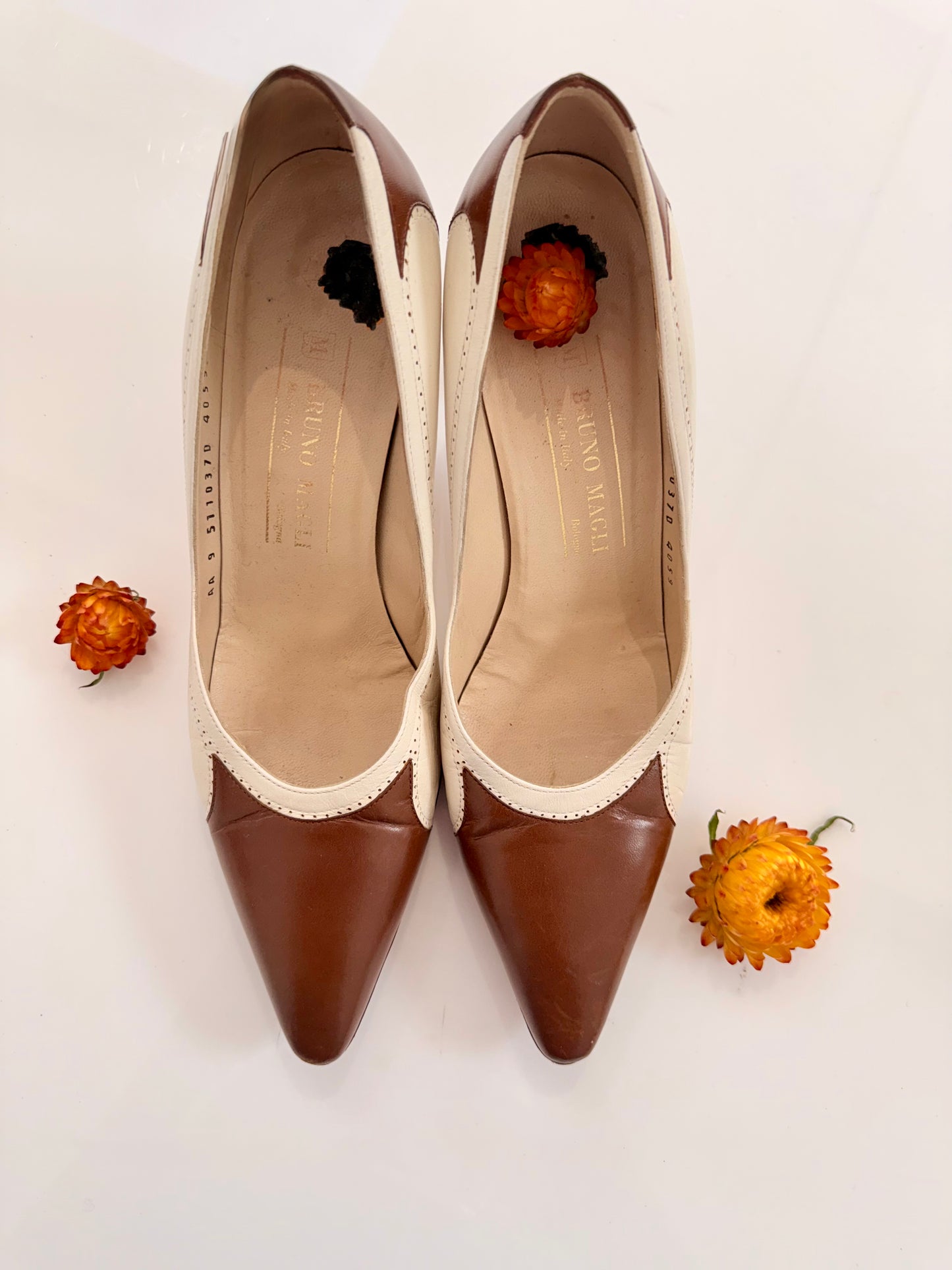 Vintage Bruno Magli Brown Heels