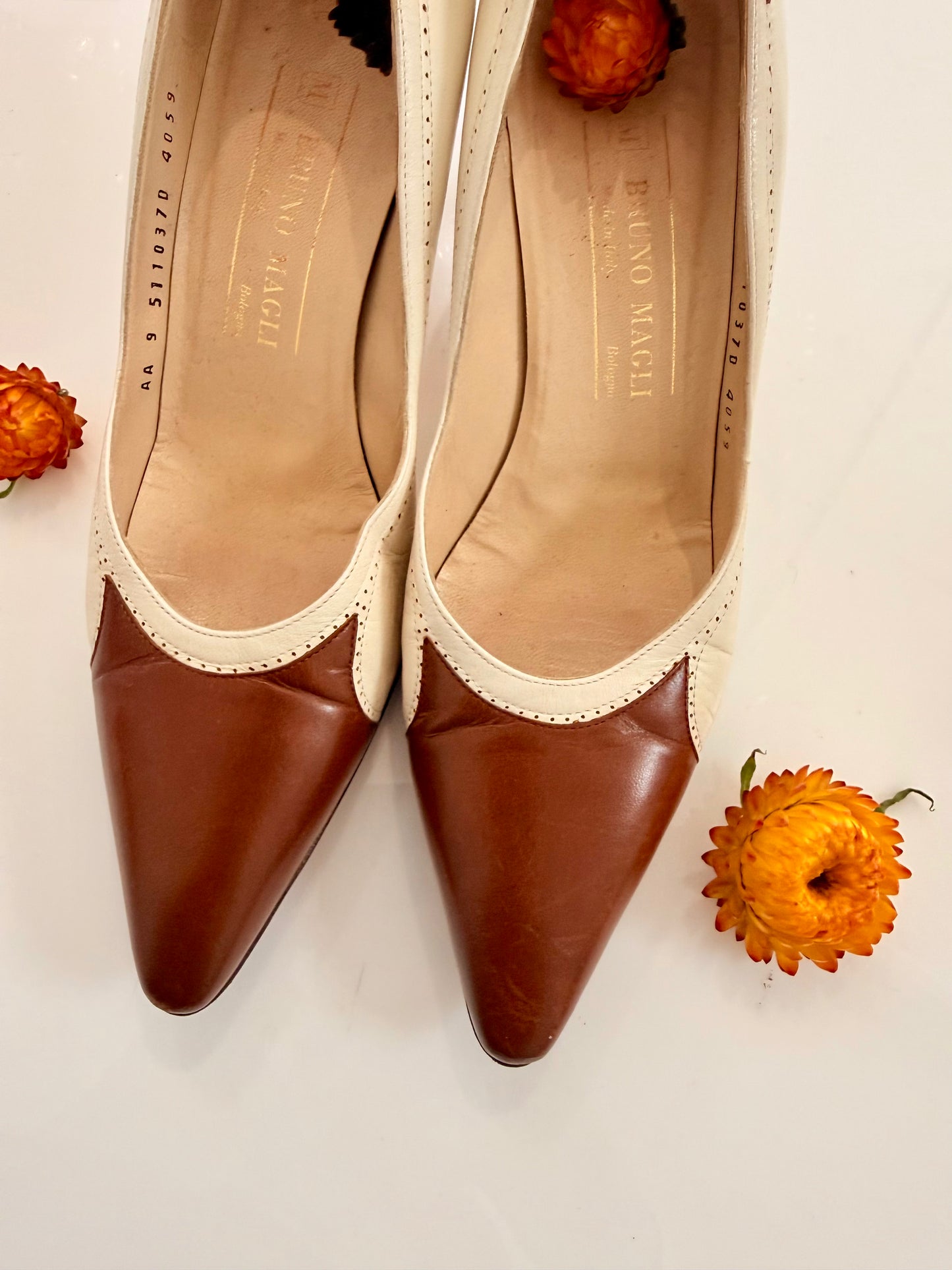 Vintage Bruno Magli Brown Heels