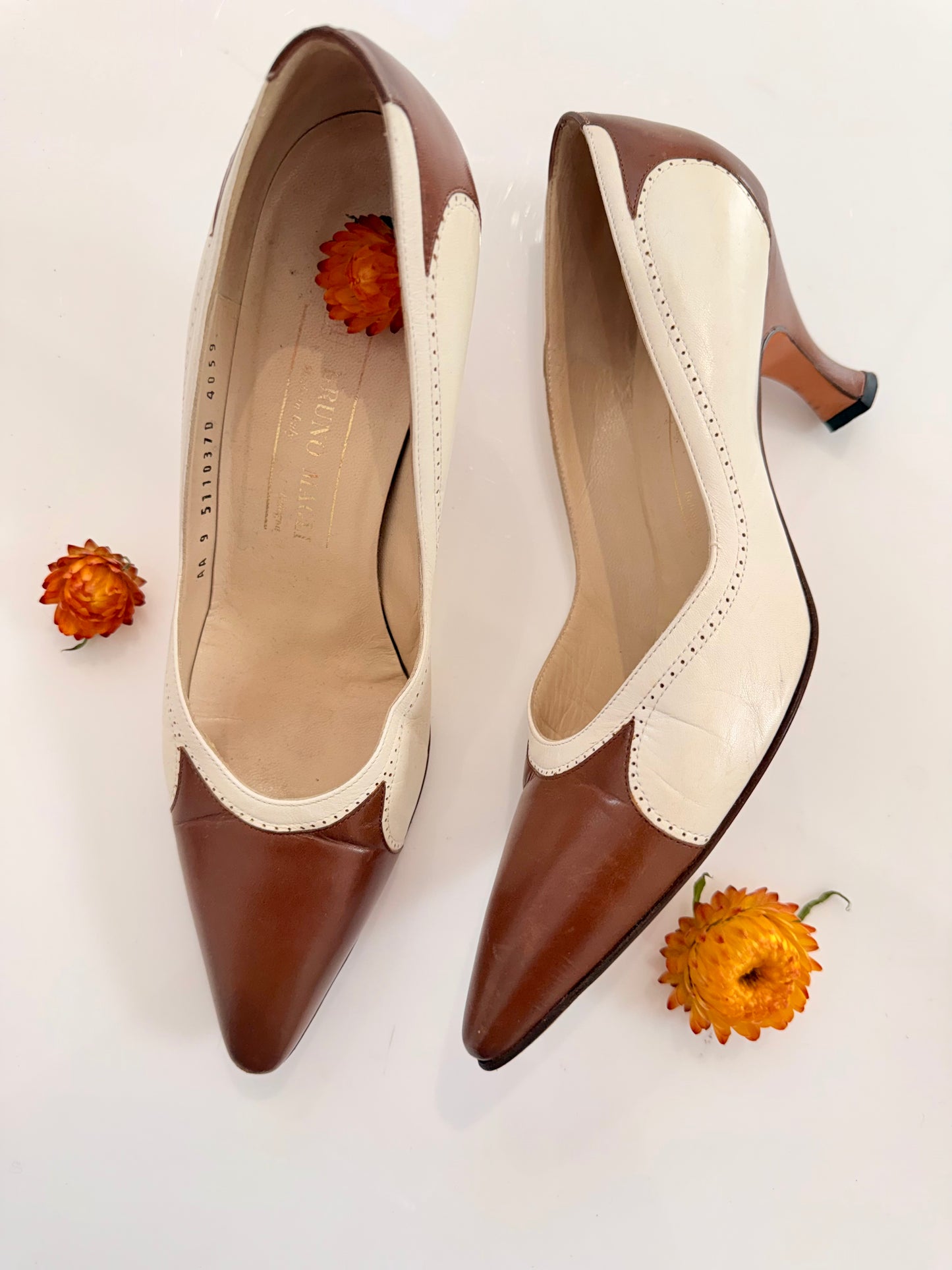 Vintage Bruno Magli Brown Heels