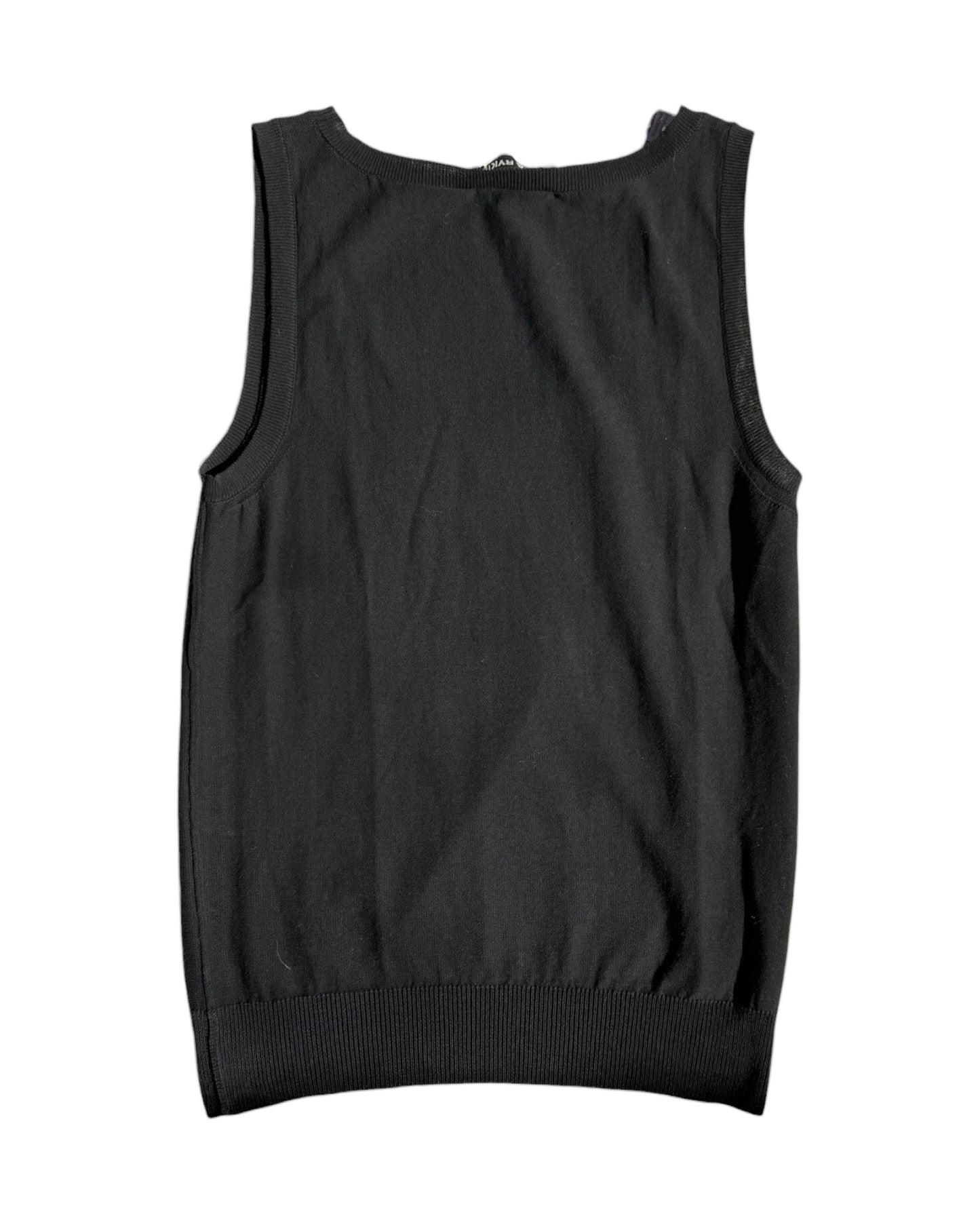 Vintage Sonia Rykiel Black Tank Top