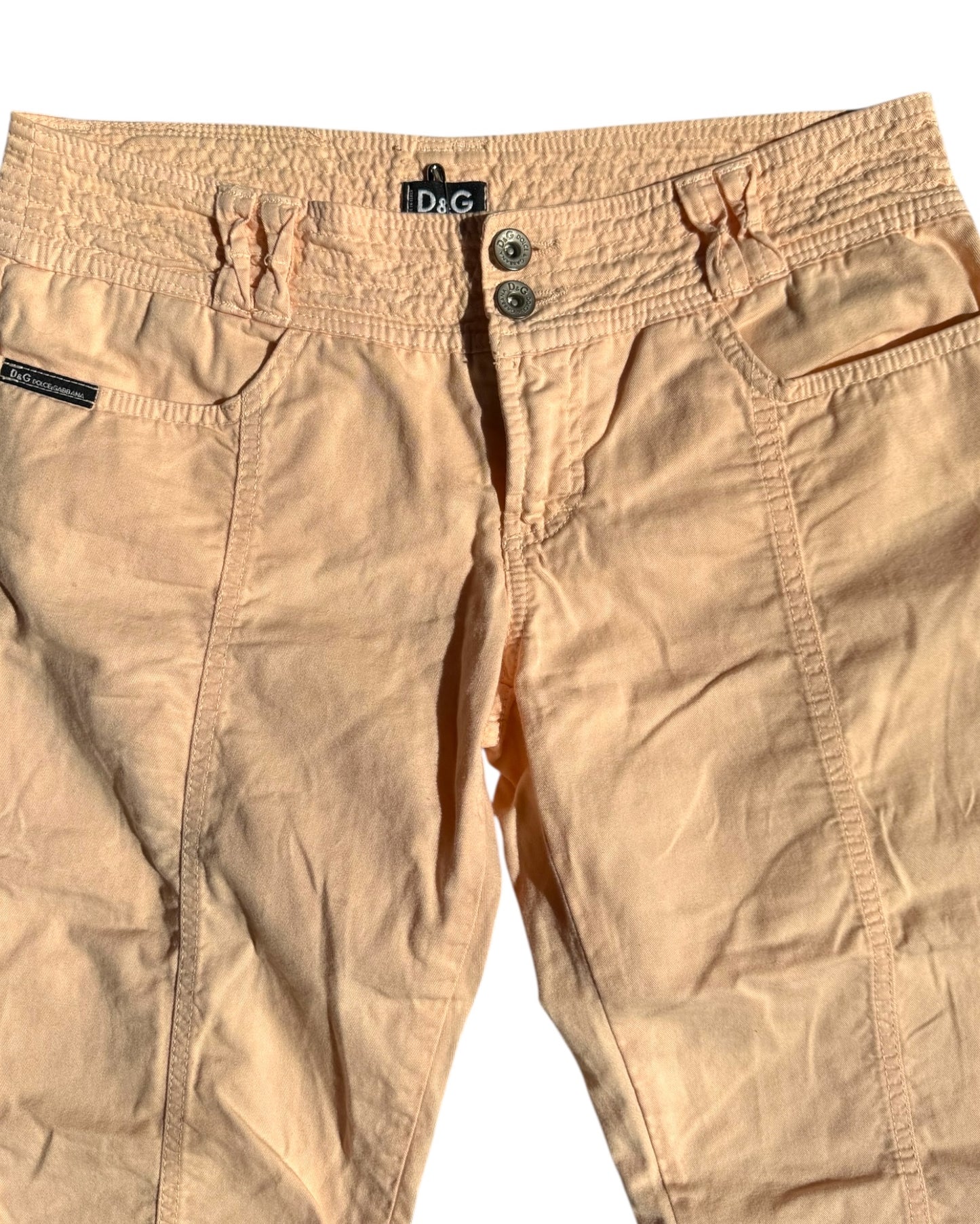 Vintage D&G Pink Capri Pants