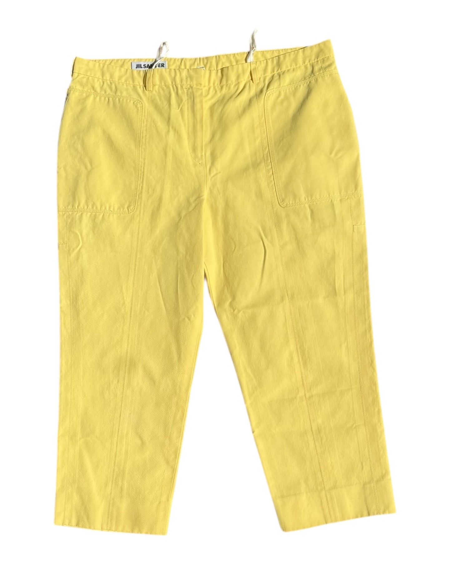 Vintage Jill Sander Yellow Capri Pants