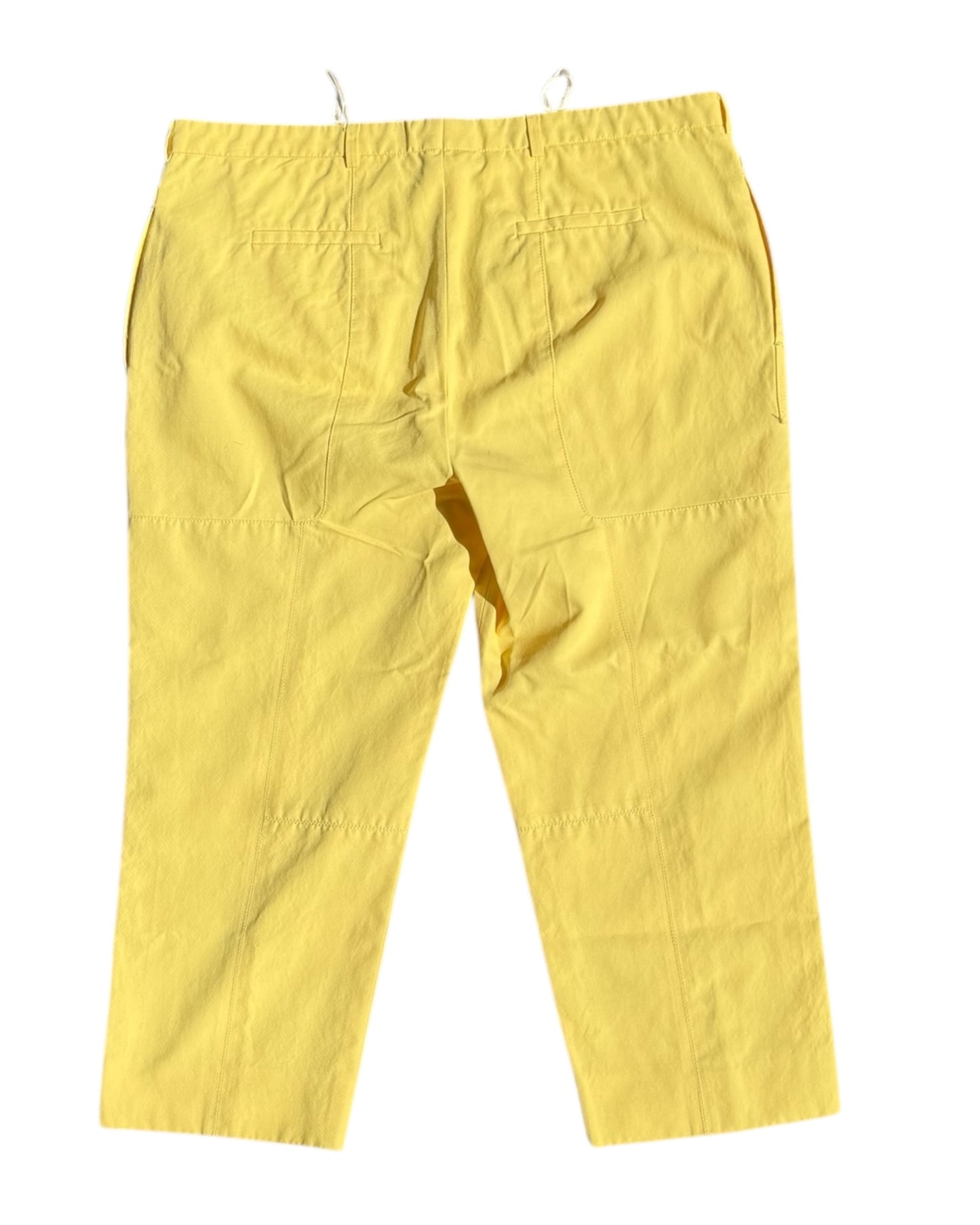 Vintage Jill Sander Yellow Capri Pants