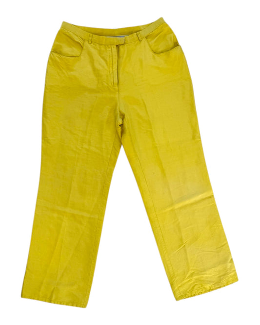 Vintage Versace Yellow Trousers