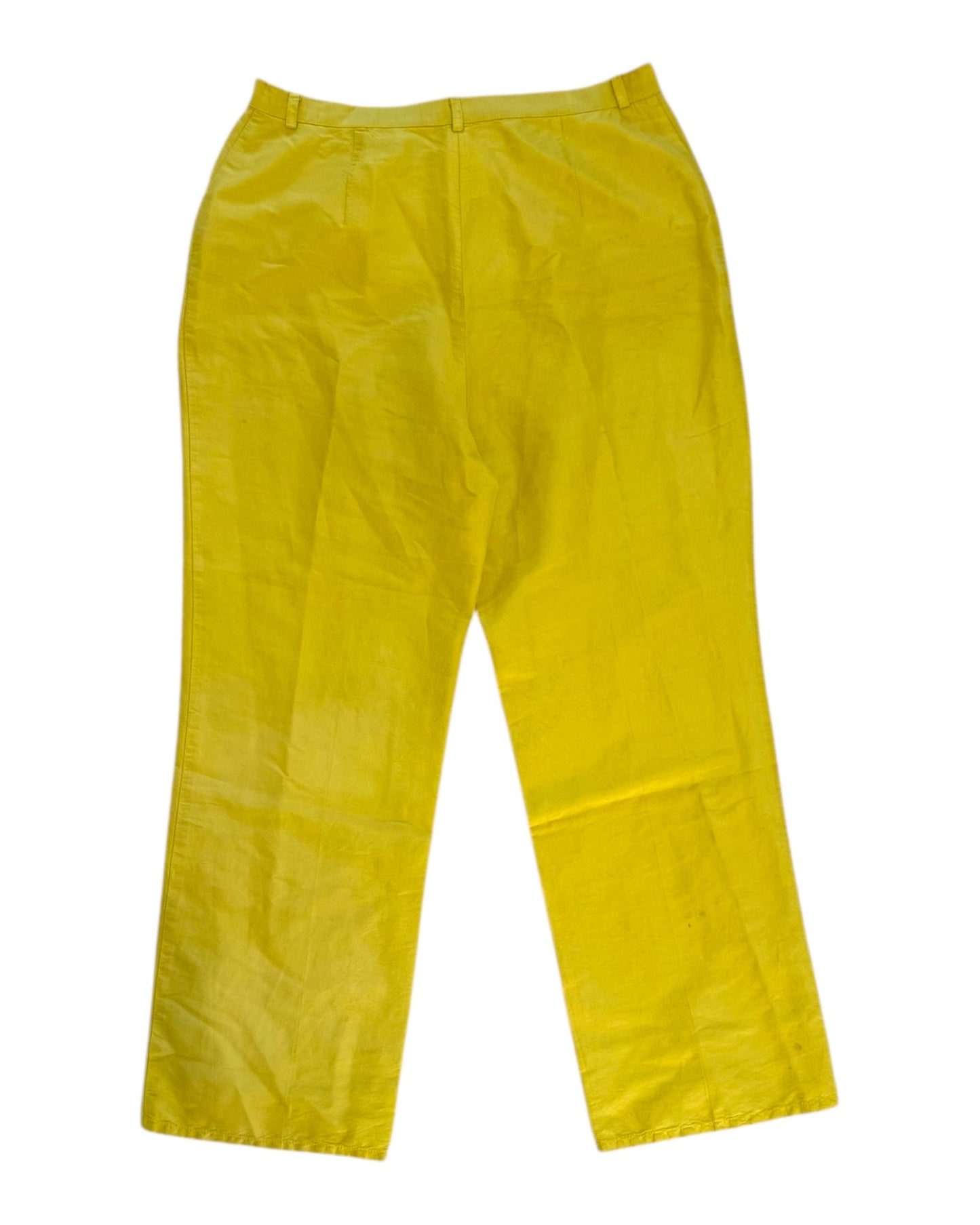 Vintage Versace Yellow Trousers