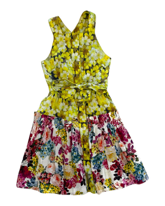 Vintage D&G Floral Mini Shirt Dress