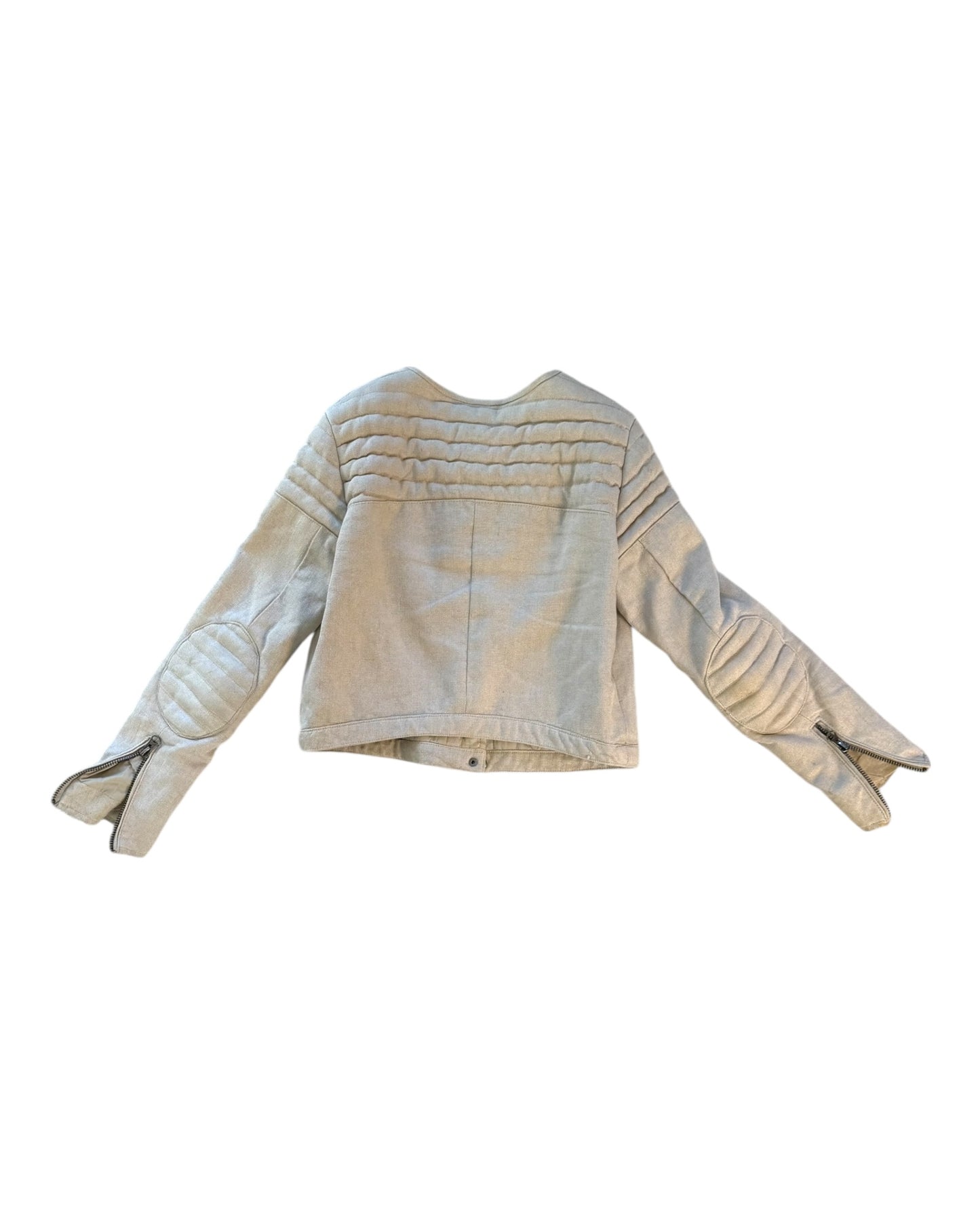 Pre-Loved Unsigned Cotton Biker Jacket