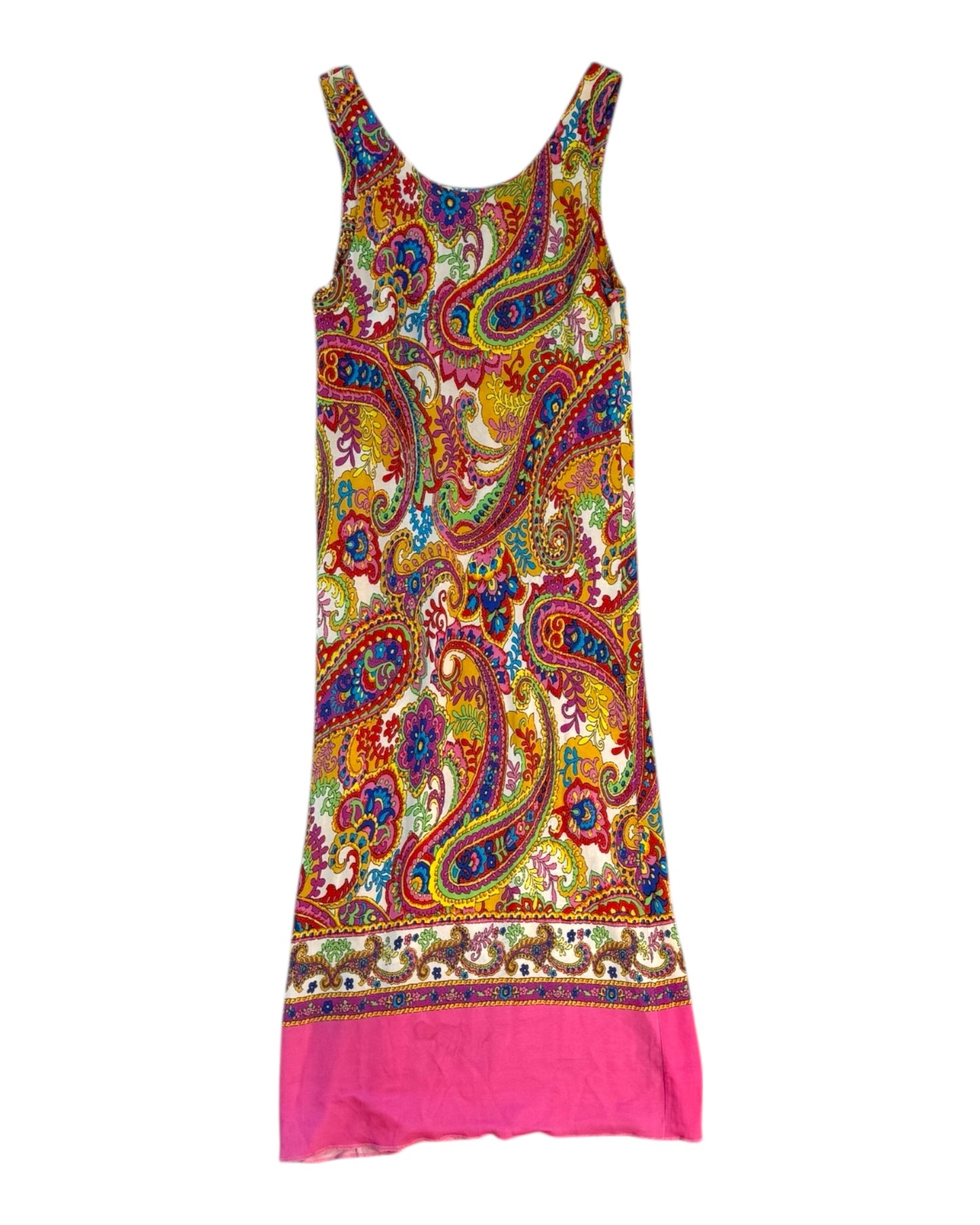 Pre-Loved D&G Paisley Print Midi Dress