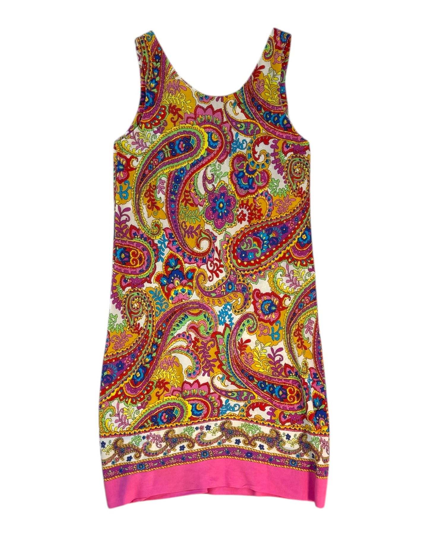 Pre-Loved D&G Paisley Mini Dress