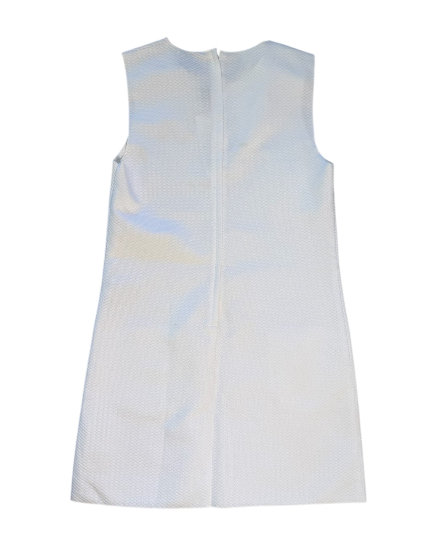 Pre-Loved D&G White Cotton Mini Dress