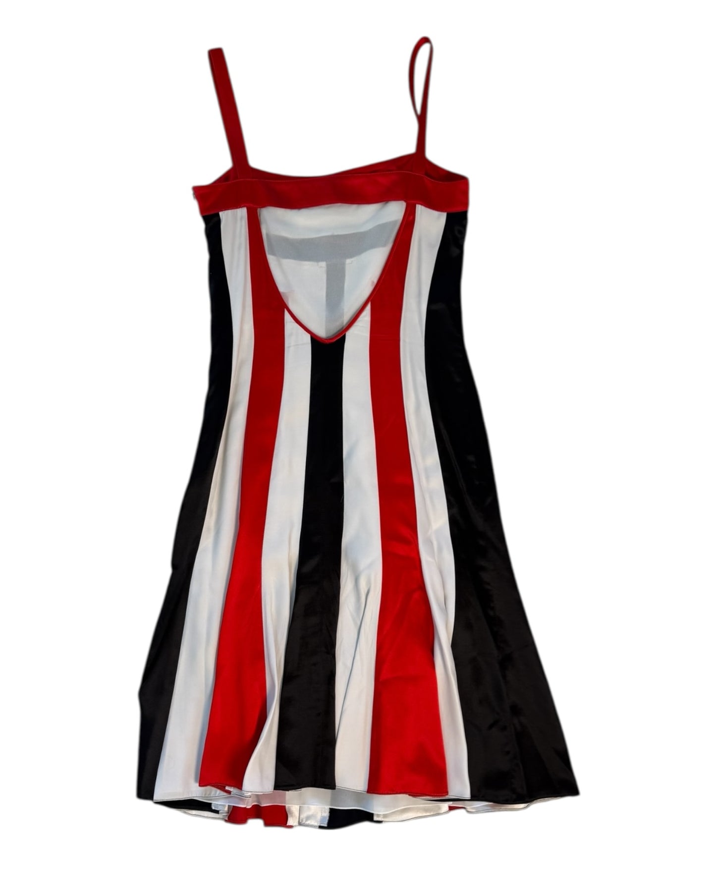 Vintage Giorgio Armani Stripe Silk Dress