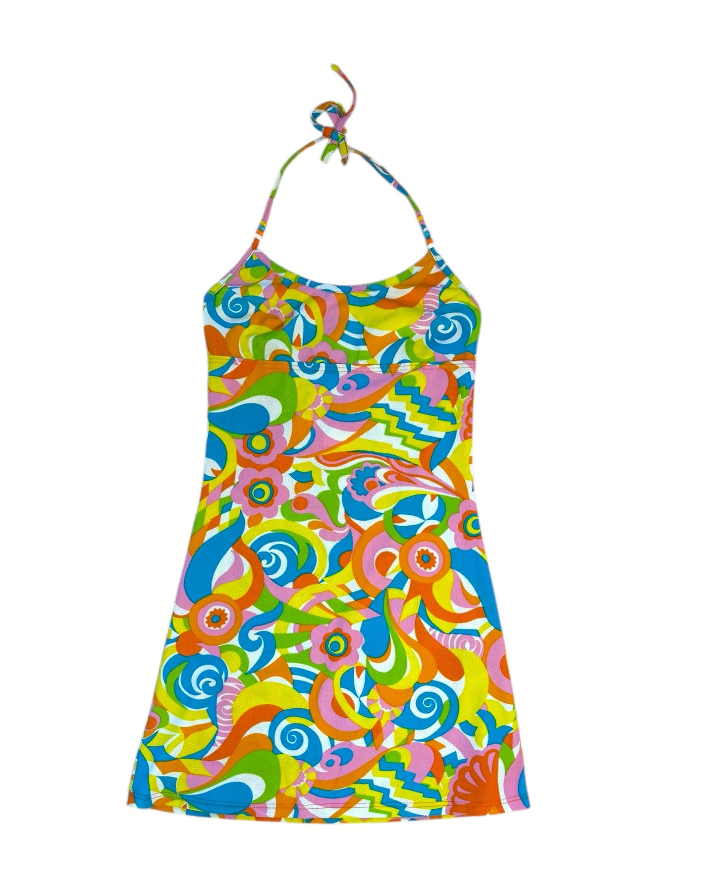 Pre-Loved D&G Beachwear Halter Dress
