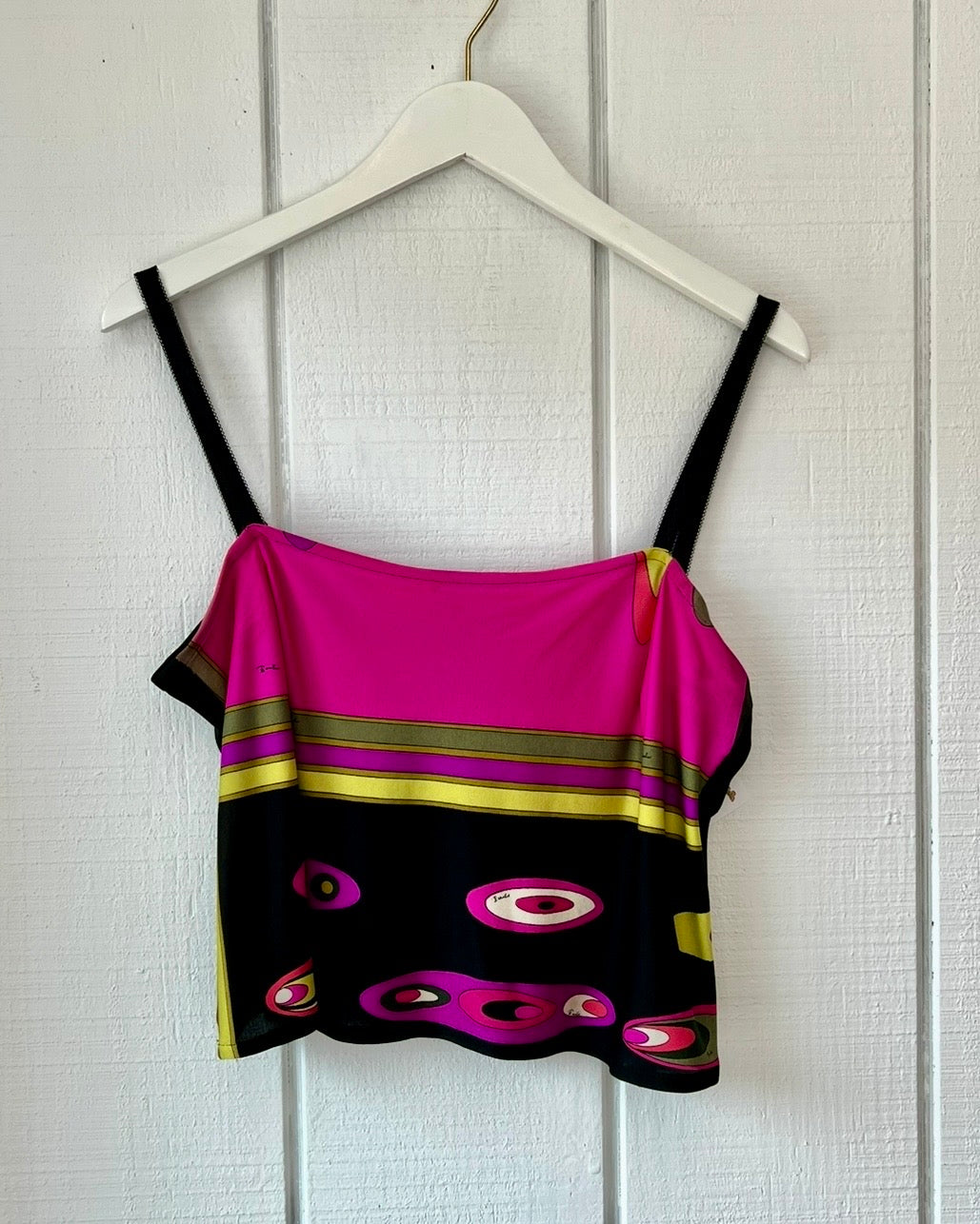 Pre-Loved Emilio Pucci Crop Top