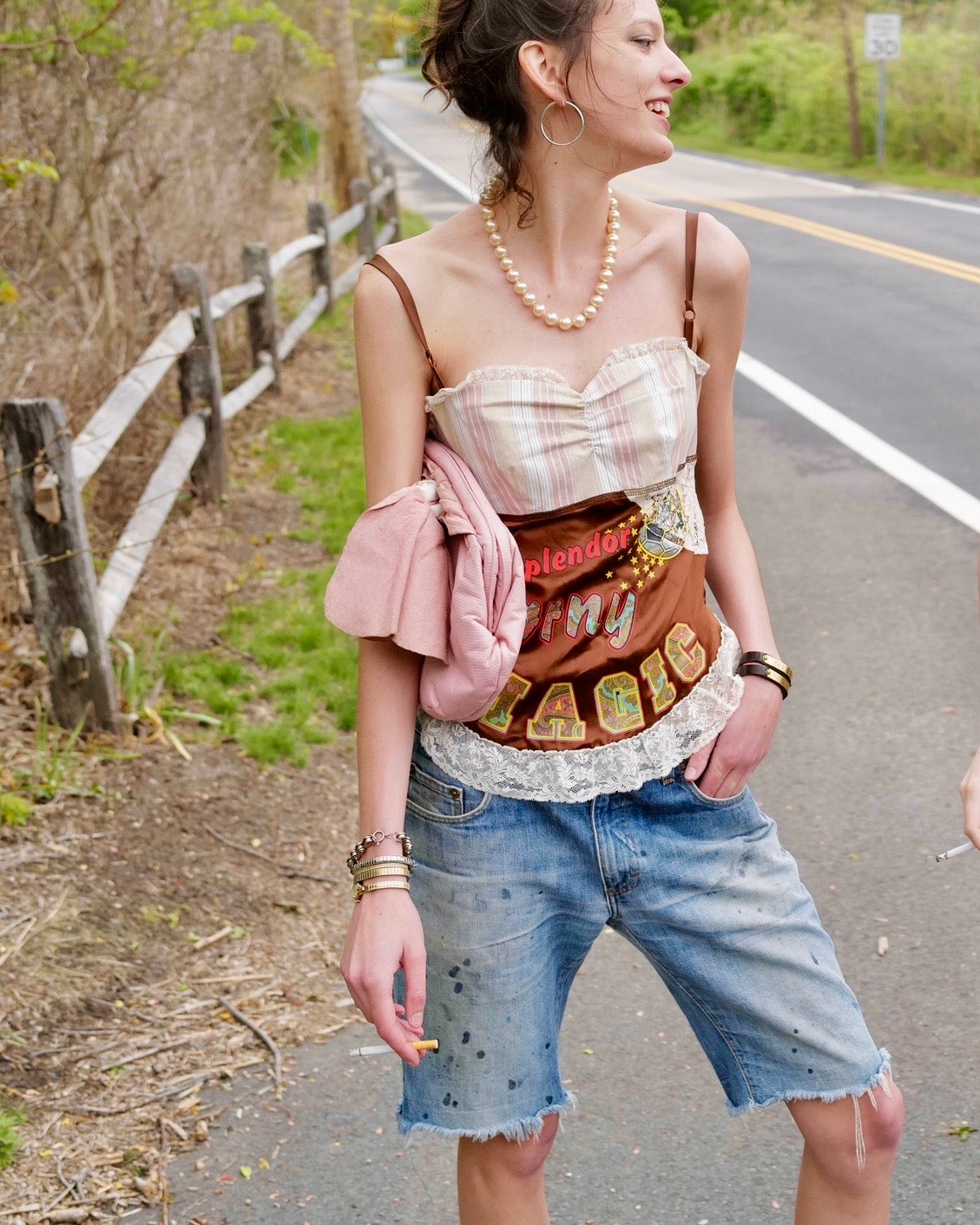 Vintage Gucci Distressed Cut-Off Shorts