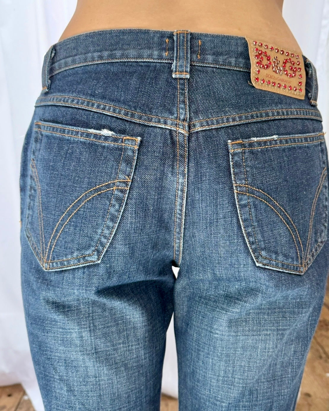 Vintage 2001 D&G Flare Jeans
