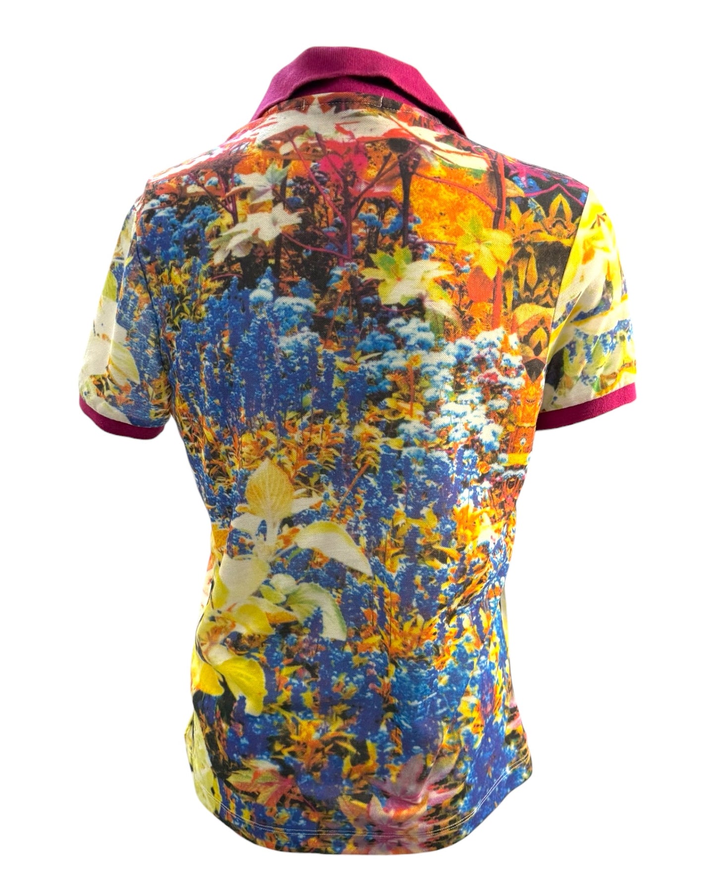 Pre-Loved Etro Printed Polo Shirt