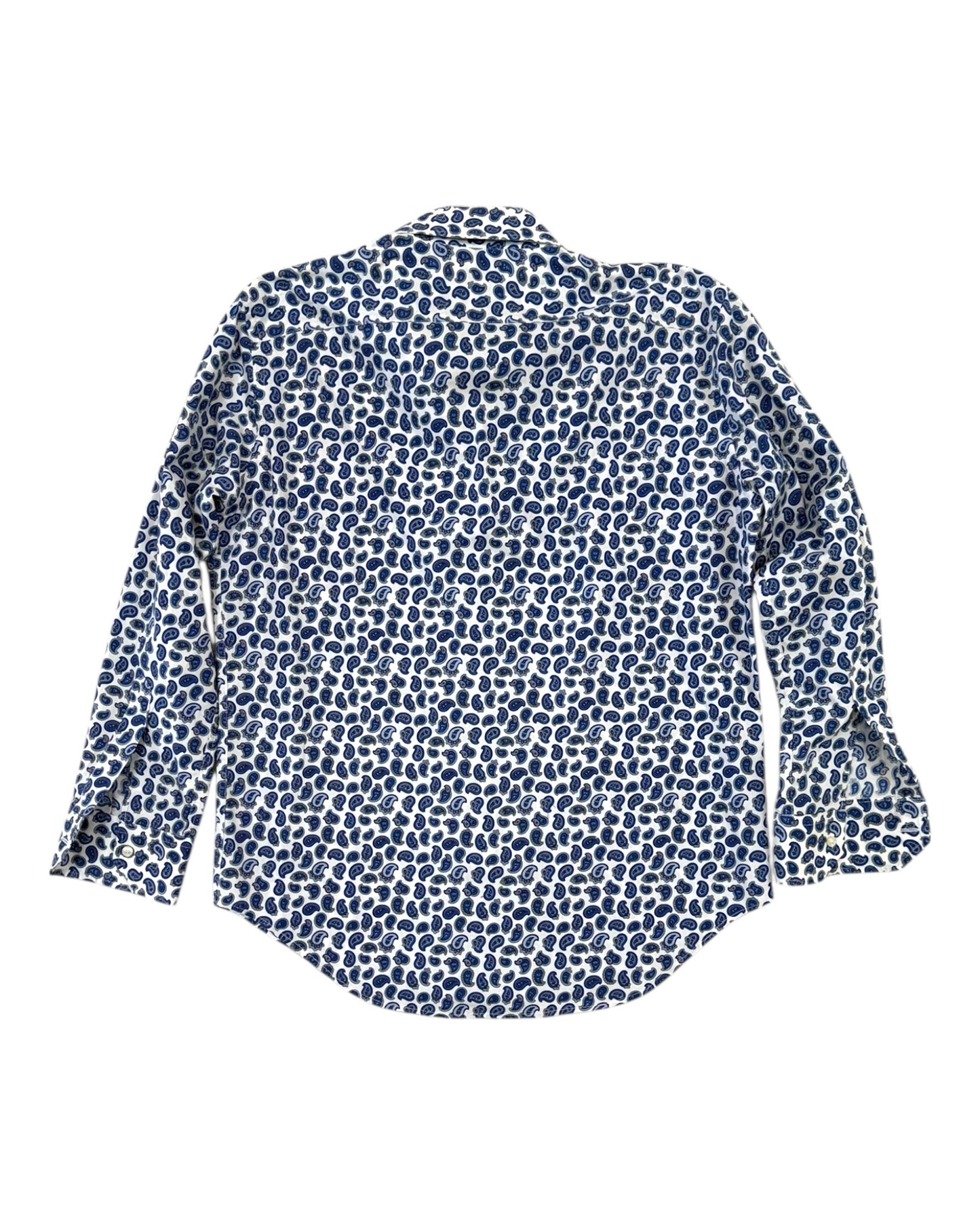 Pre-Loved Etro Blue Paisley Top
