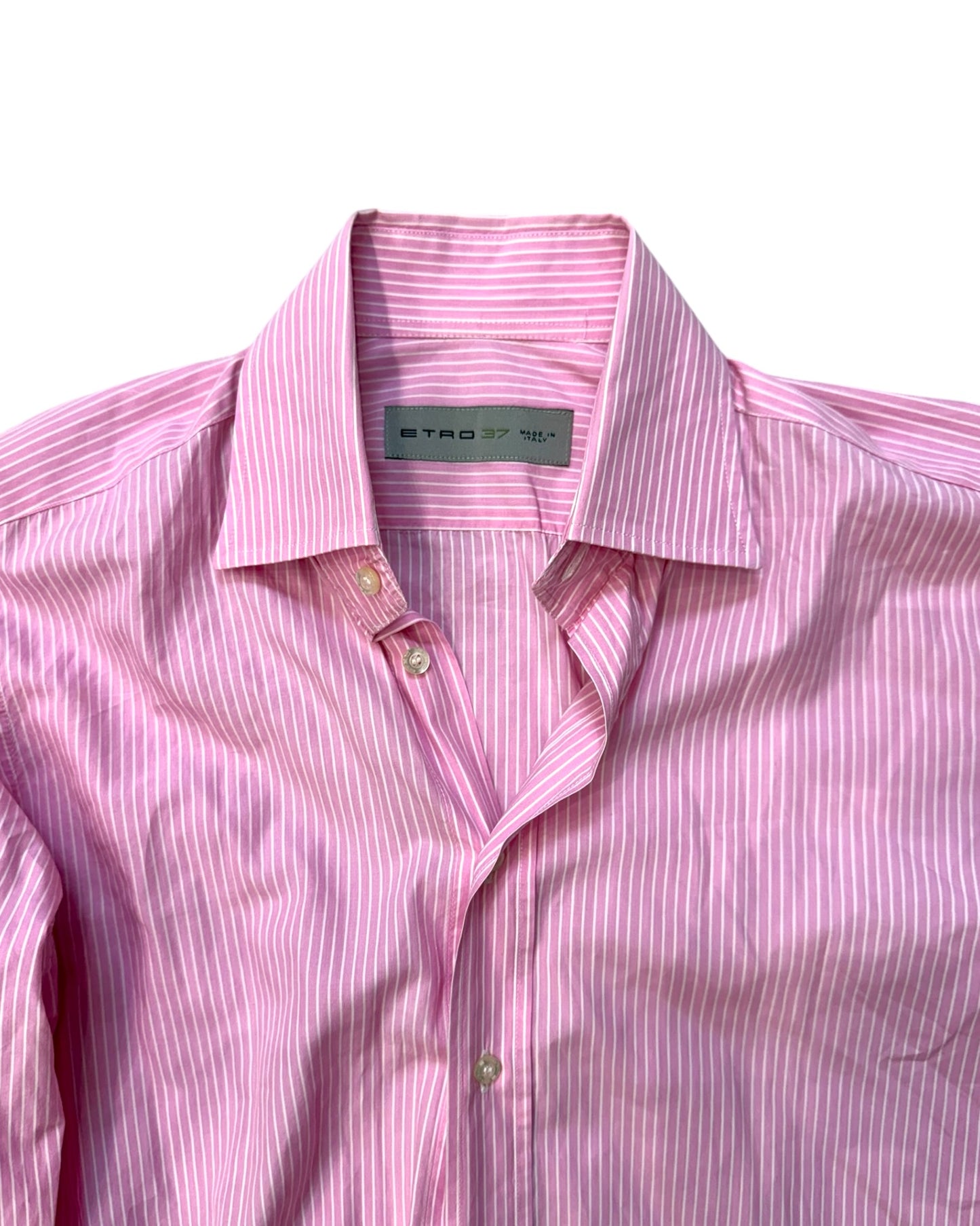 Vintage Etro Pink Stripe Shirt