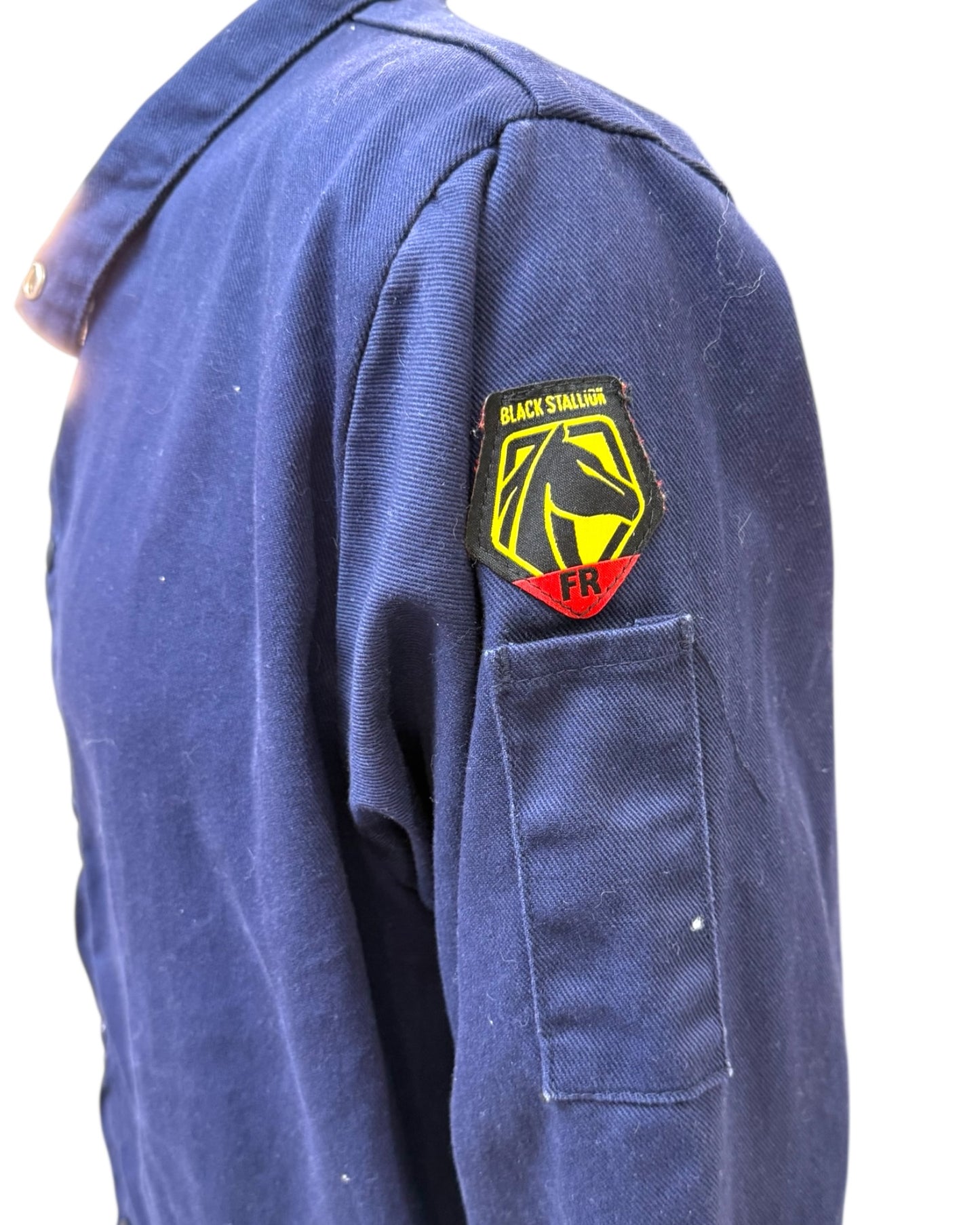 Pre-Loved Black Stallion Navy Blue Work Shirt