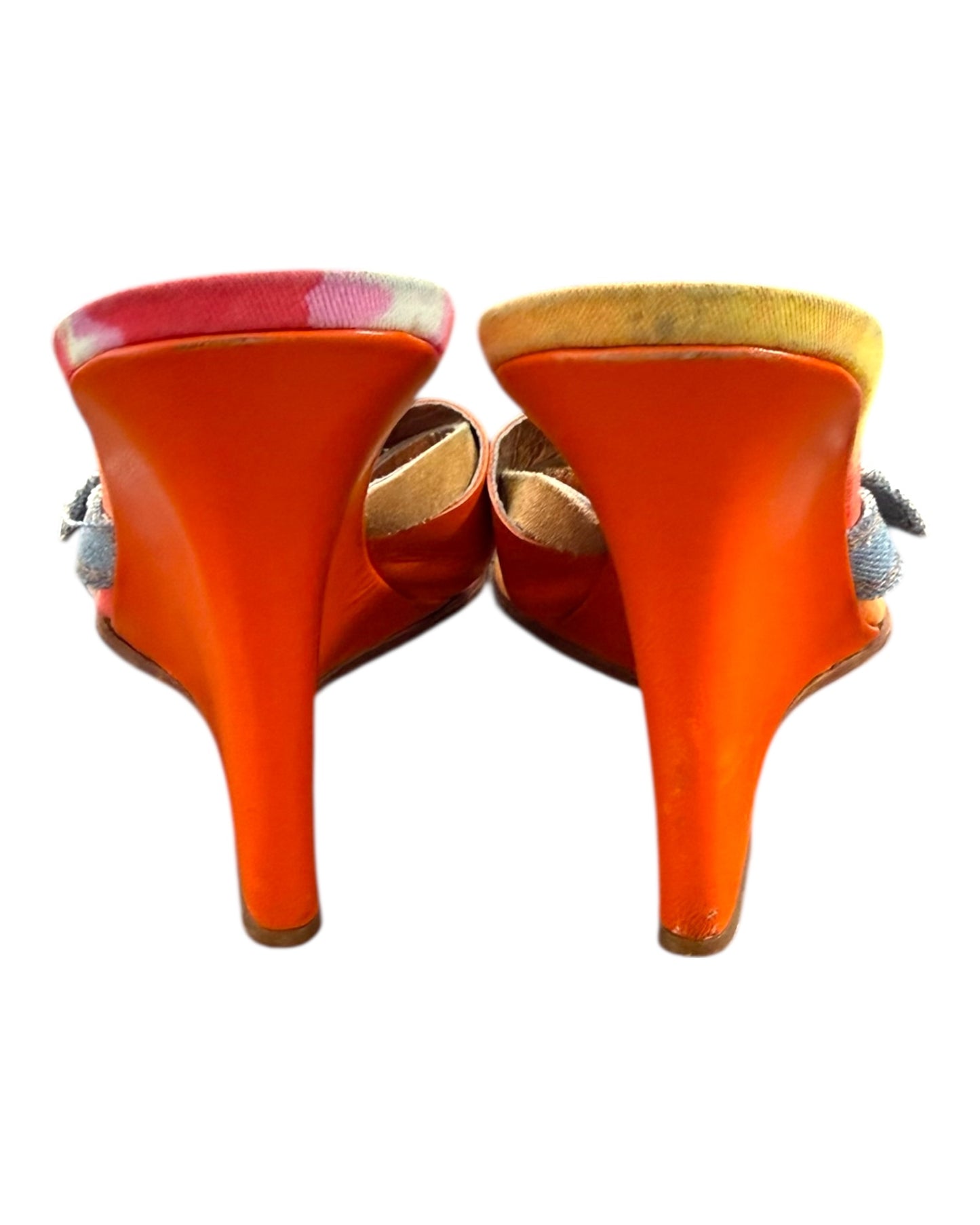 Vintage D&G Orange Sandals