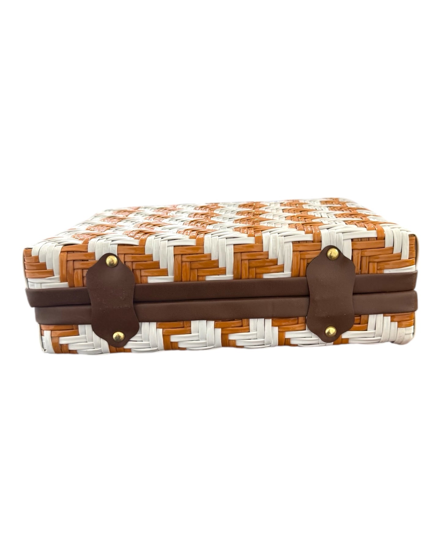 Vintage Picnic Basket Bag