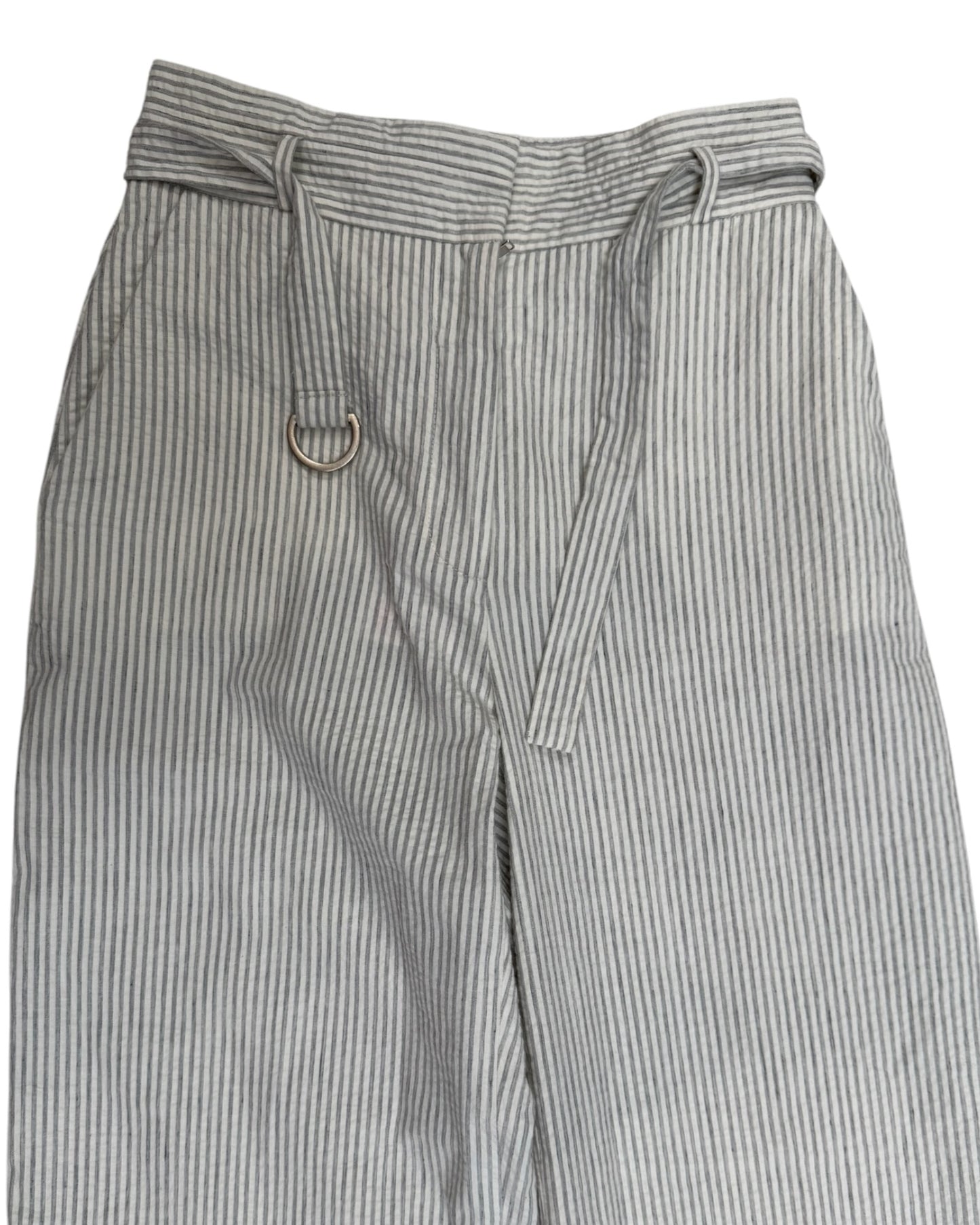 Vintage Seersucker Stripe Trousers