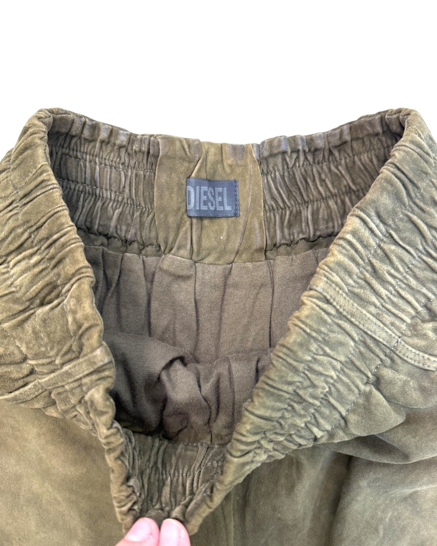 Pre-Loved Diesel Suede Shorts