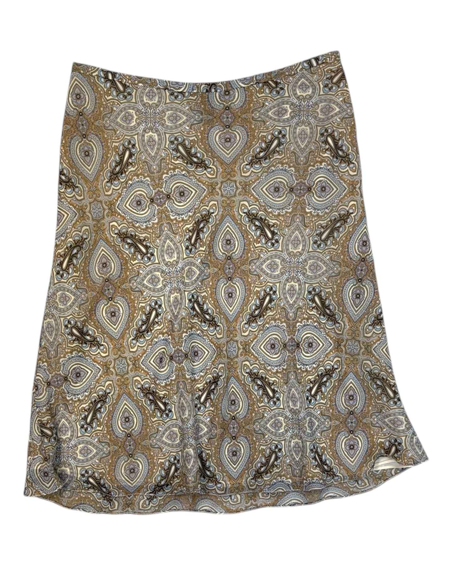 Pre-Loved Paisley Knee-Length Skirt