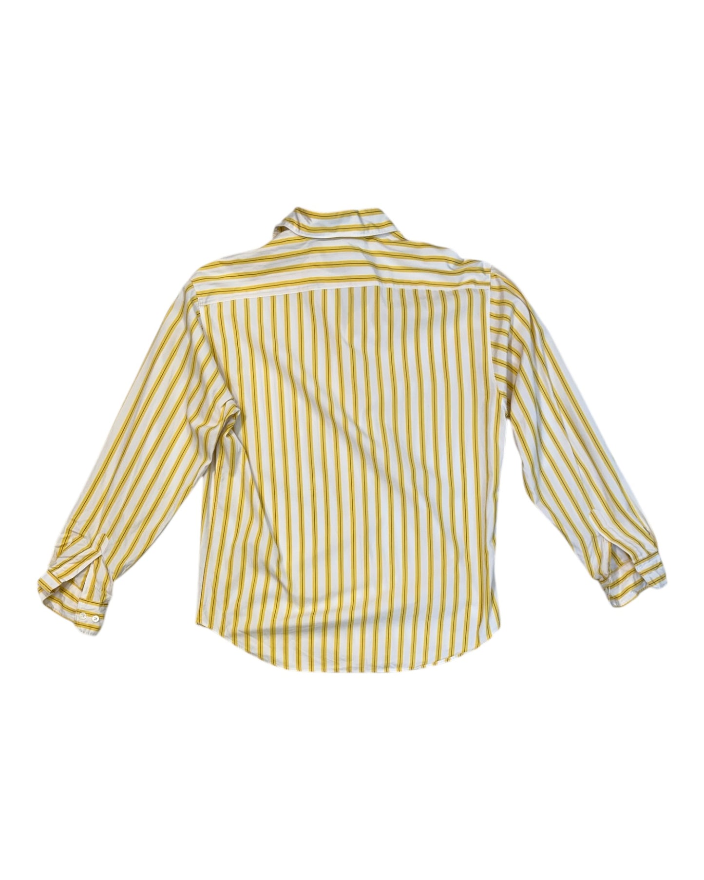 Vintage Façonnable Yellow Stripe Top
