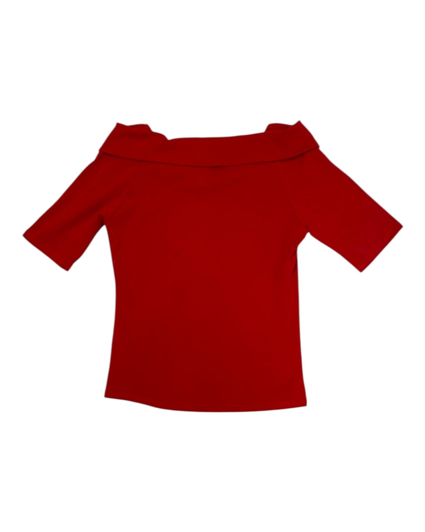 Pre-Loved Red Off-Shoulder Top