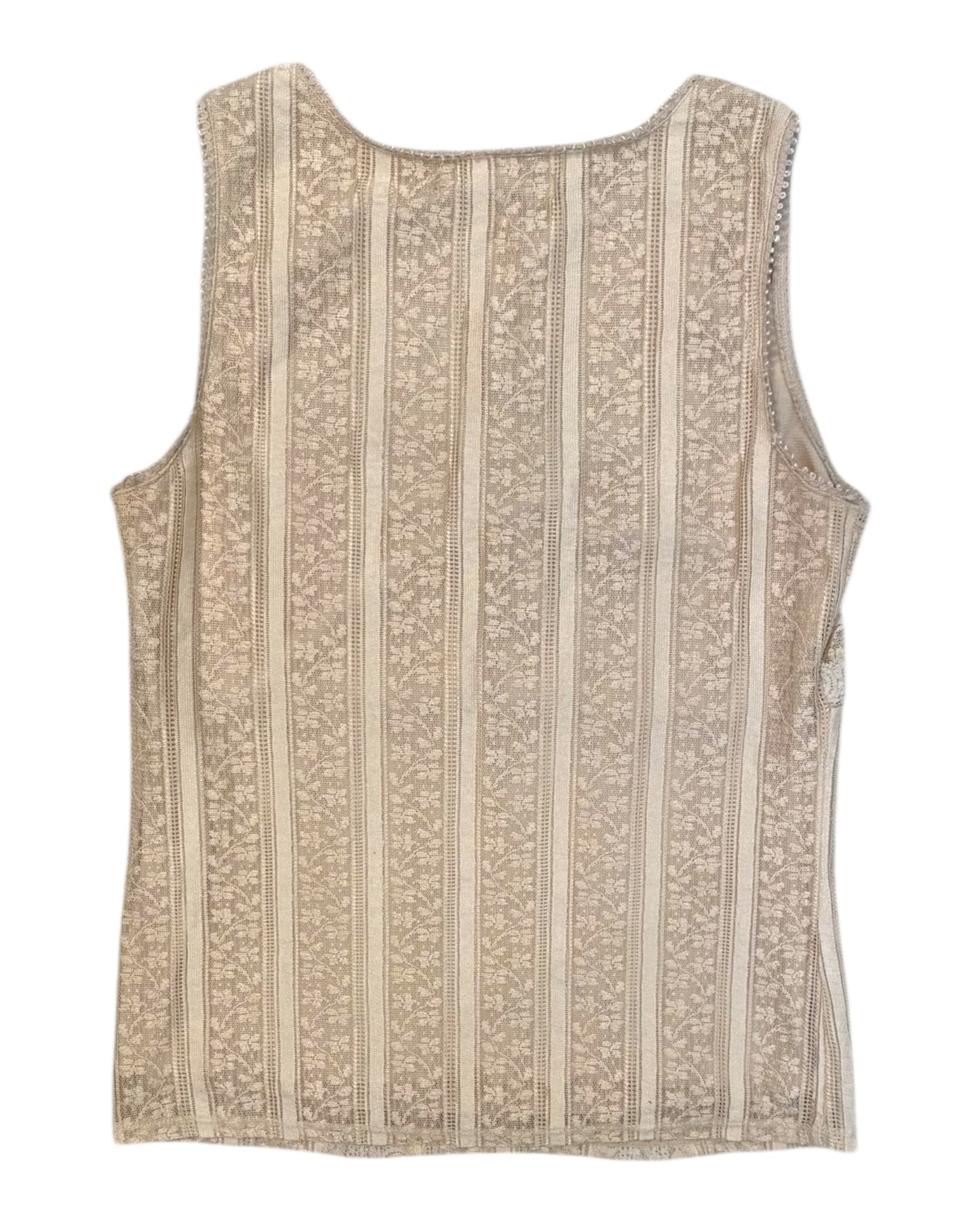 Pre-Loved Beige Lace Top