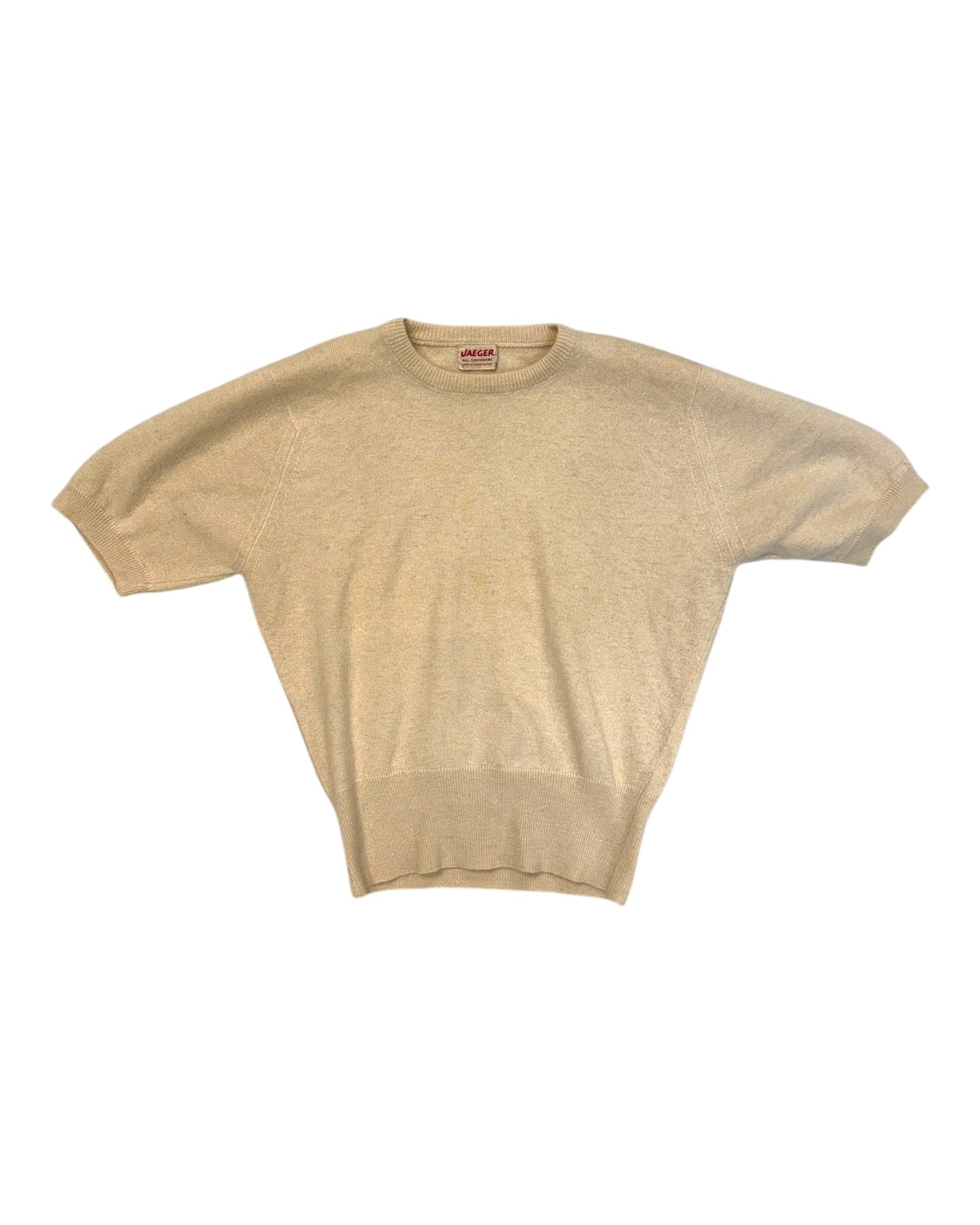 Vintage Cashmere Beige Top