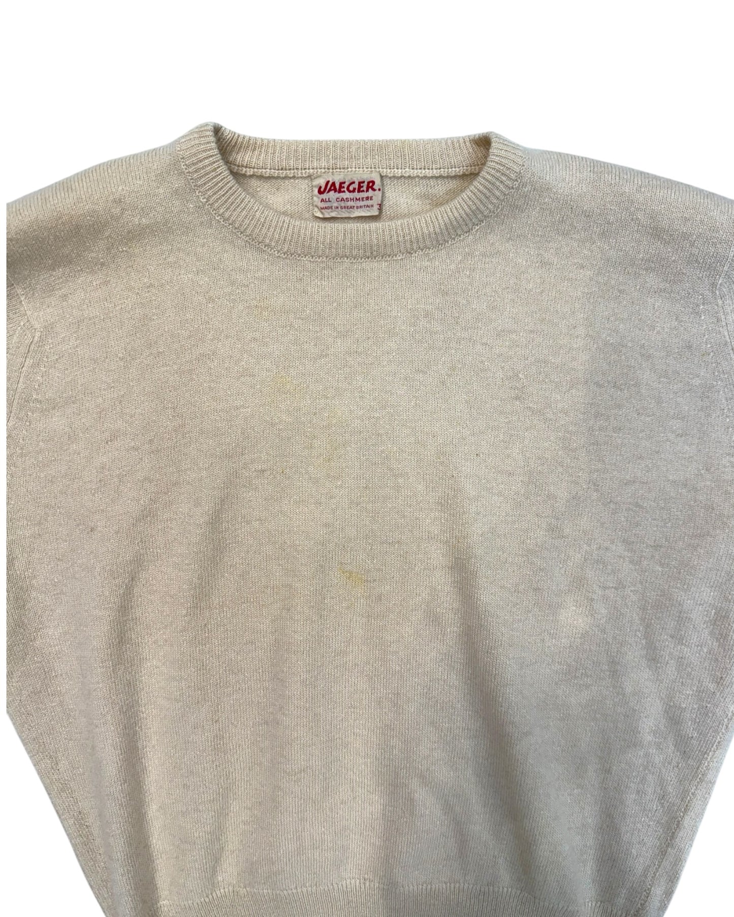 Vintage Cashmere Beige Top