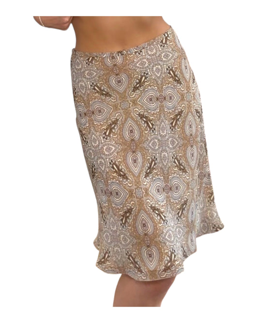 Pre-Loved Paisley Knee-Length Skirt