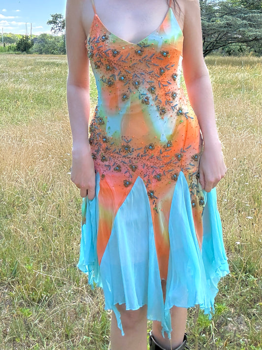 vintage sue wong dresses Y2K Formal Prom Dress I had to wait til