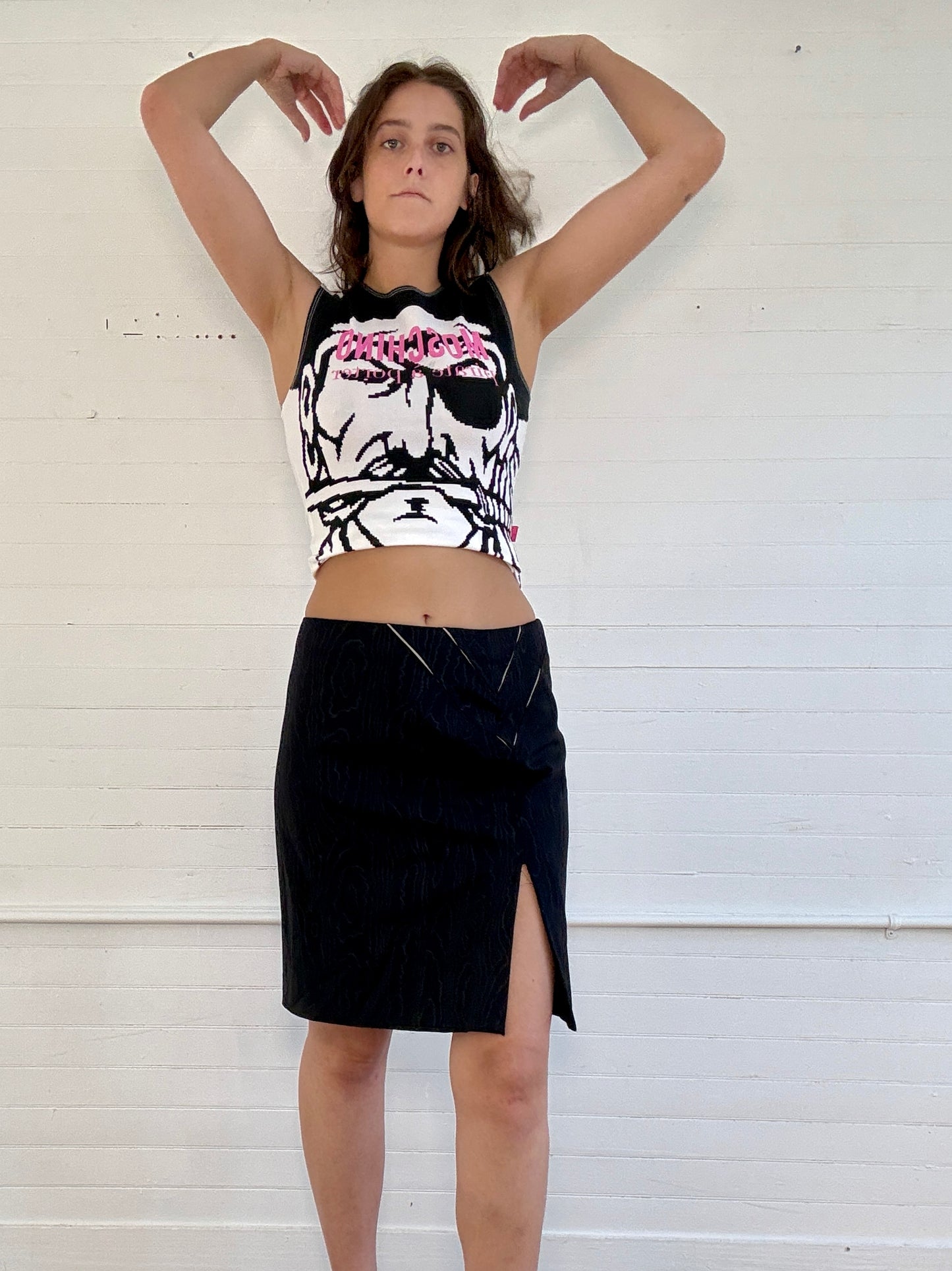 Vintage Moschino Graphic Muscle Tank
