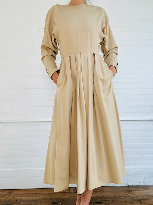 Vintage Albert Nipon A-Line Midi Dress