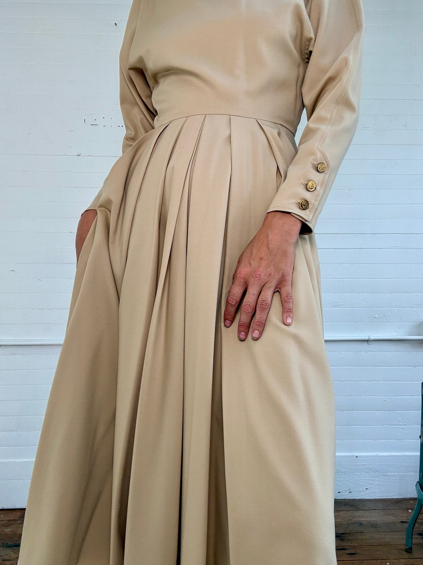 Vintage Albert Nipon A-Line Midi Dress