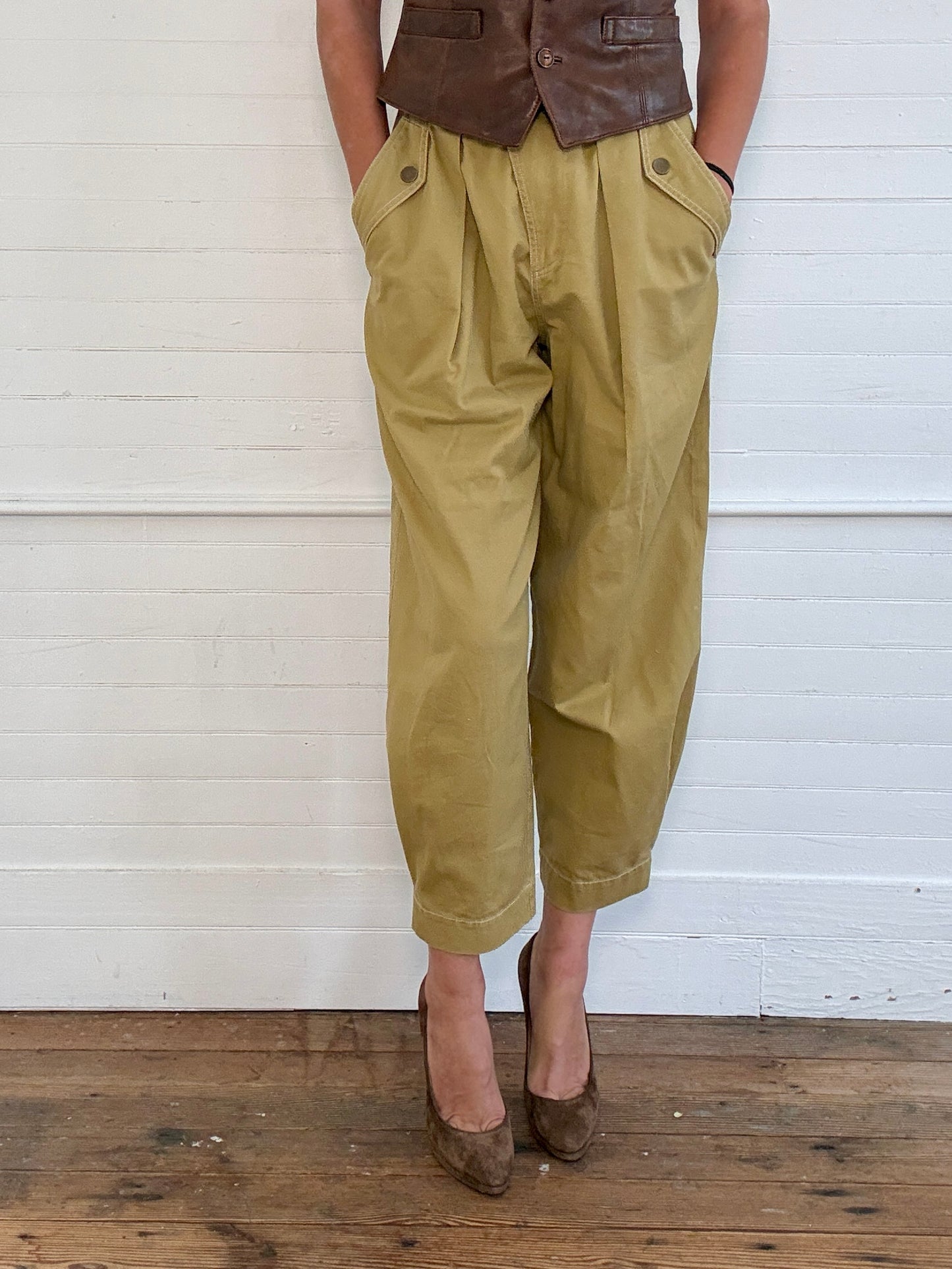 Pre-Loved Ulla Johnson Tan Pants