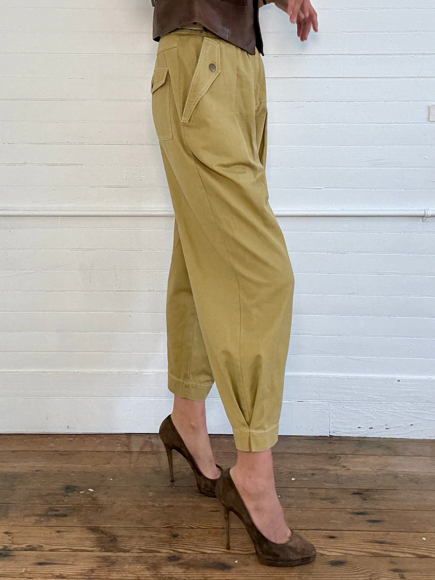 Pre-Loved Ulla Johnson Tan Pants