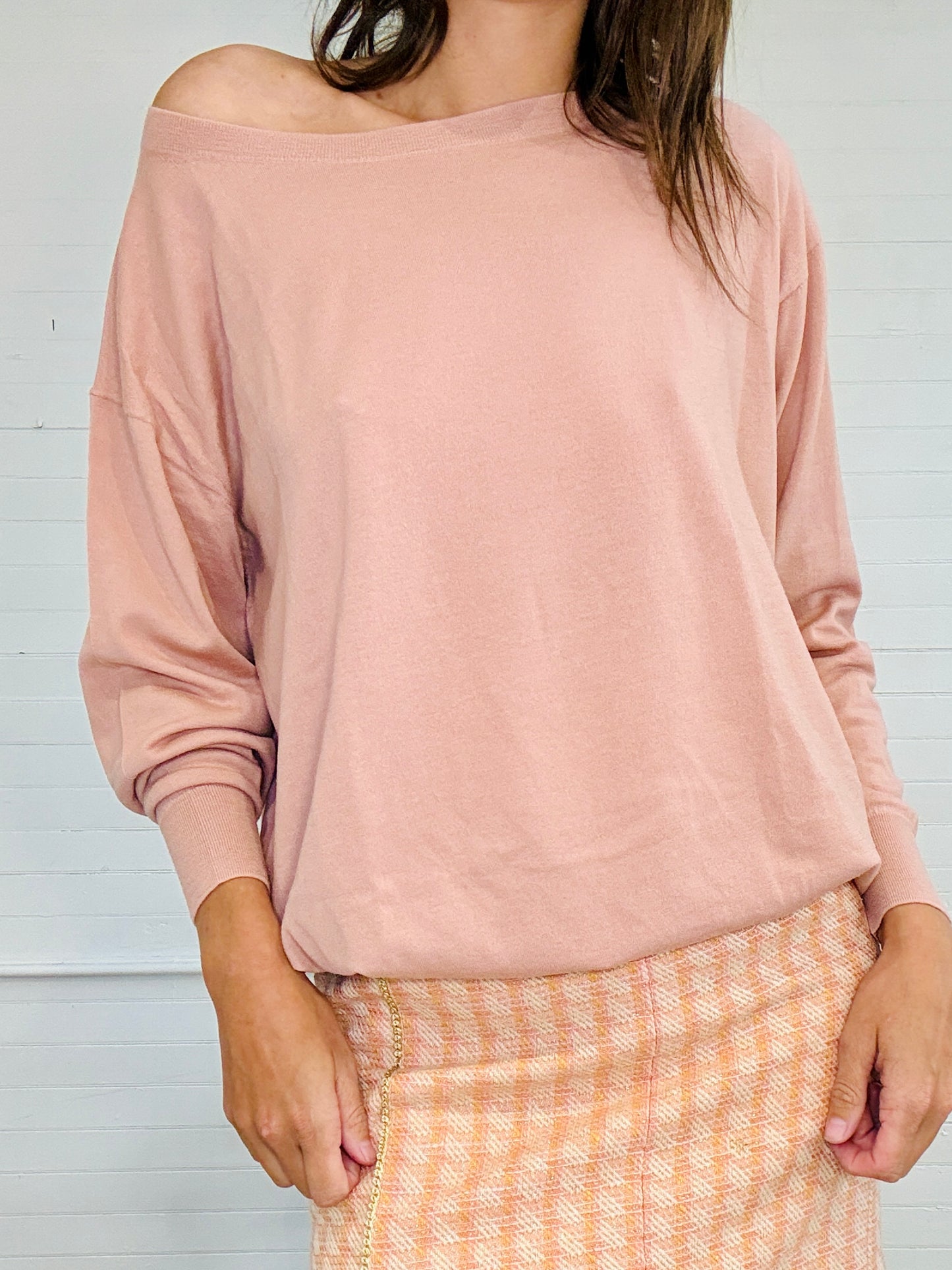 Vintage Dries Van Noten Blush Pink Sweater