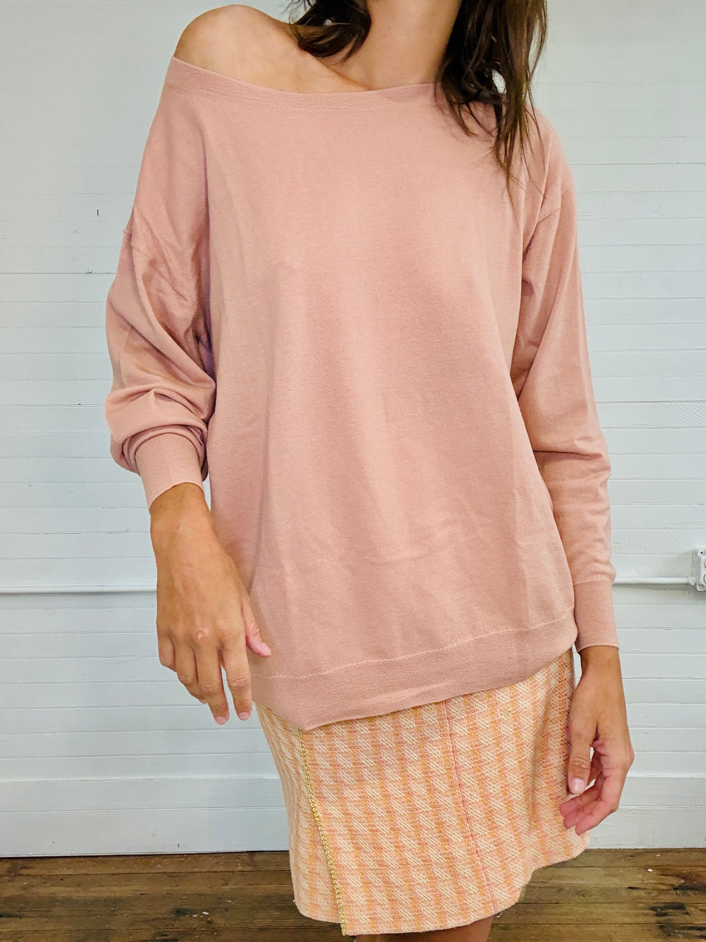 Vintage Dries Van Noten Blush Pink Sweater