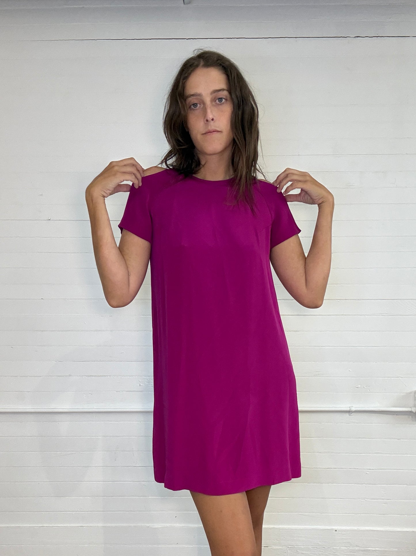 Pre-Loved Fendi Purple Mini Dress