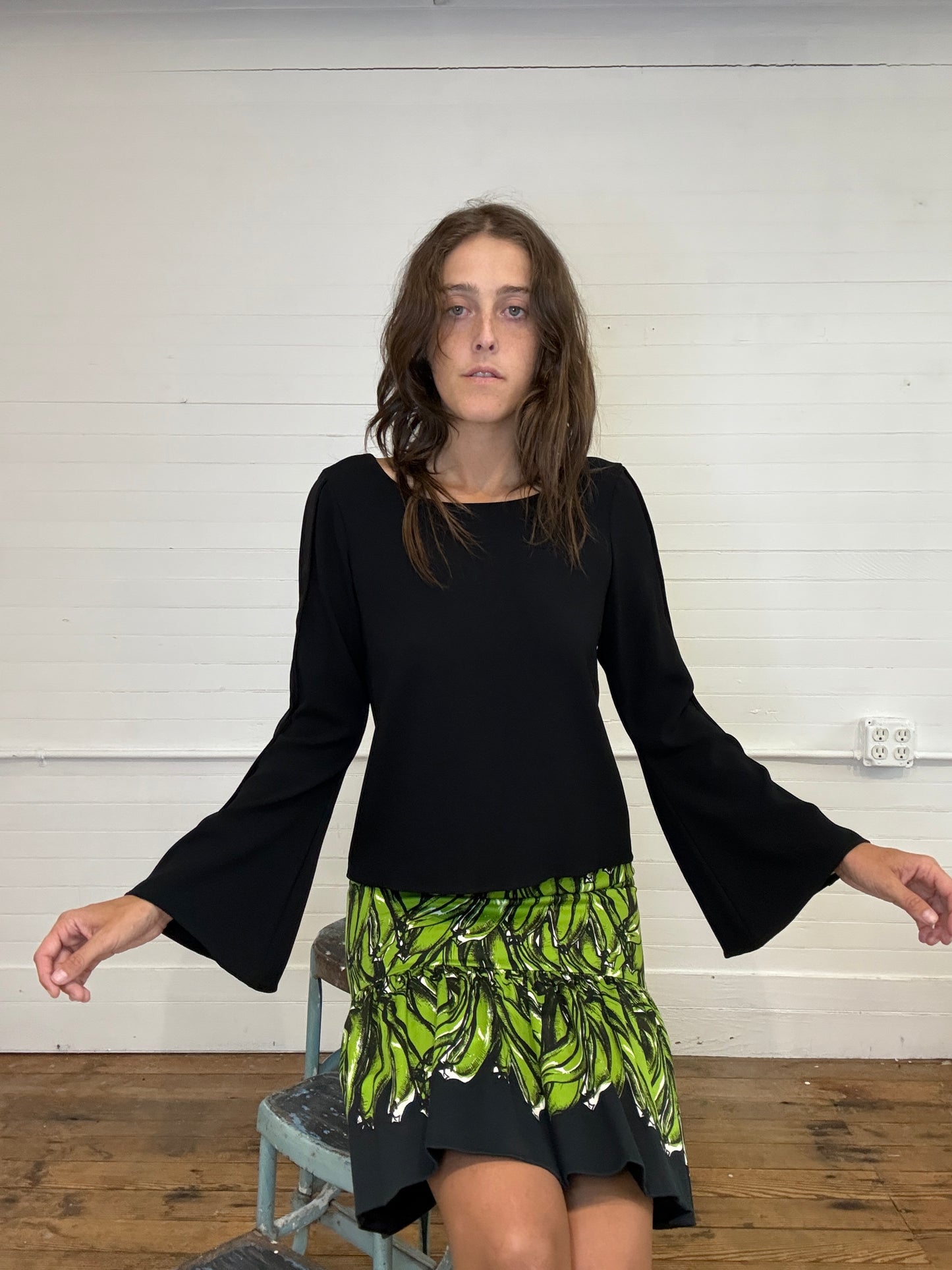 Pre-Loved Ramy Brook Black Blouse